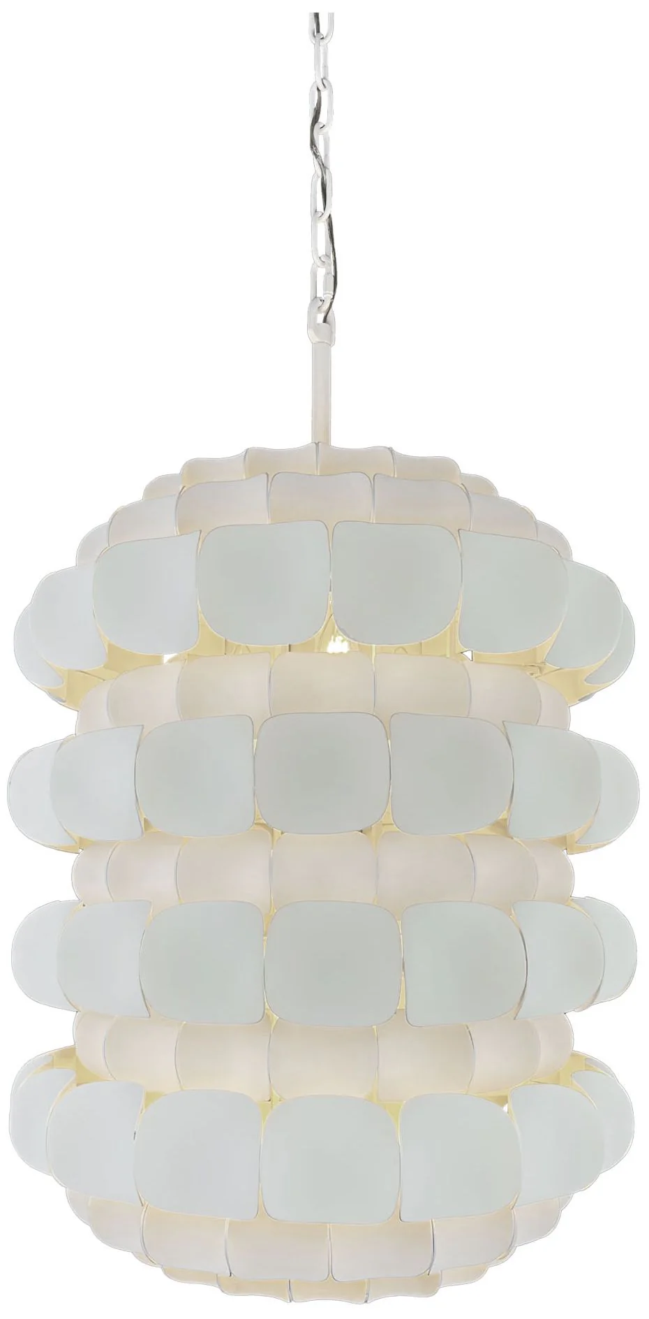 Swoon 6-Lt Foyer - Matte White - Image 1