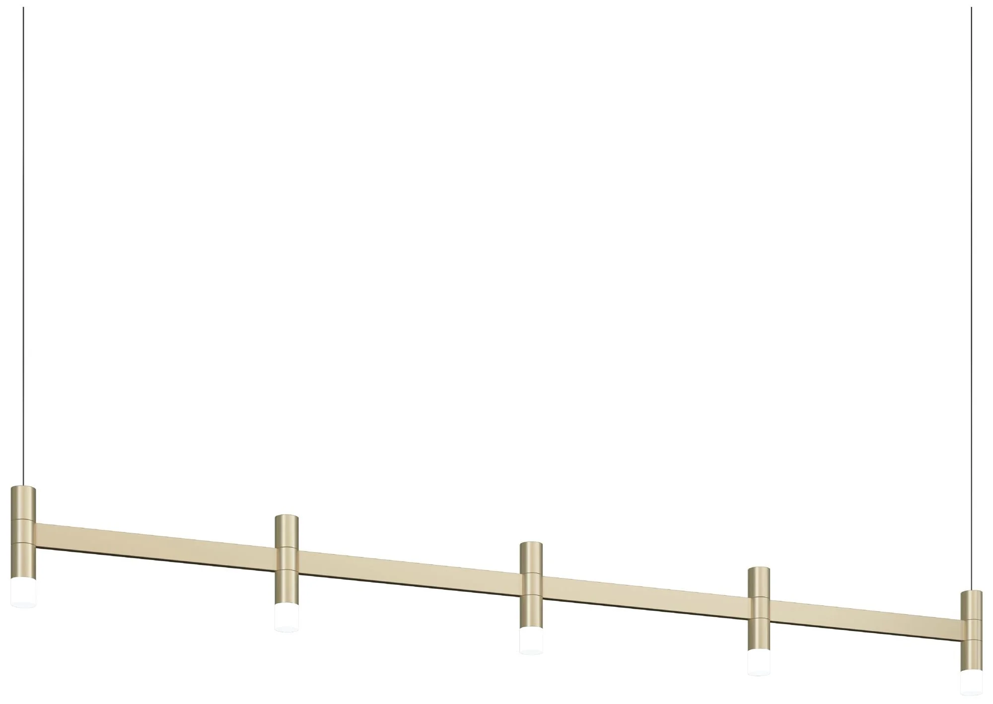 Systema Staccato 5-Light Linear Pendant w/20