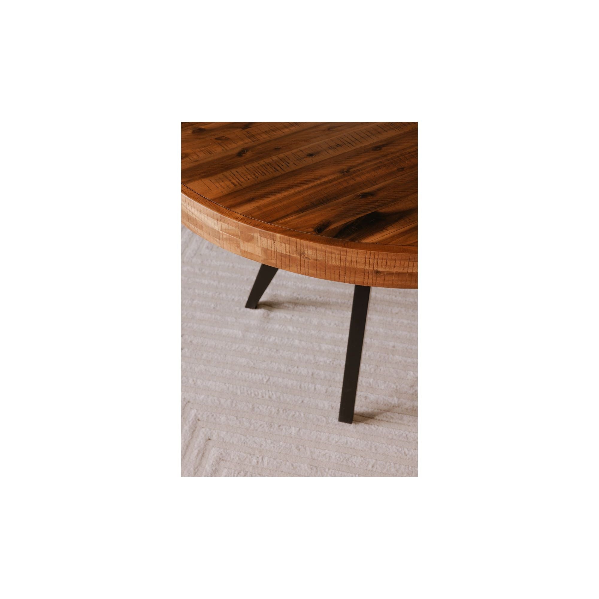 Moe's Home Parq Round Dining Table Amber - Image 3