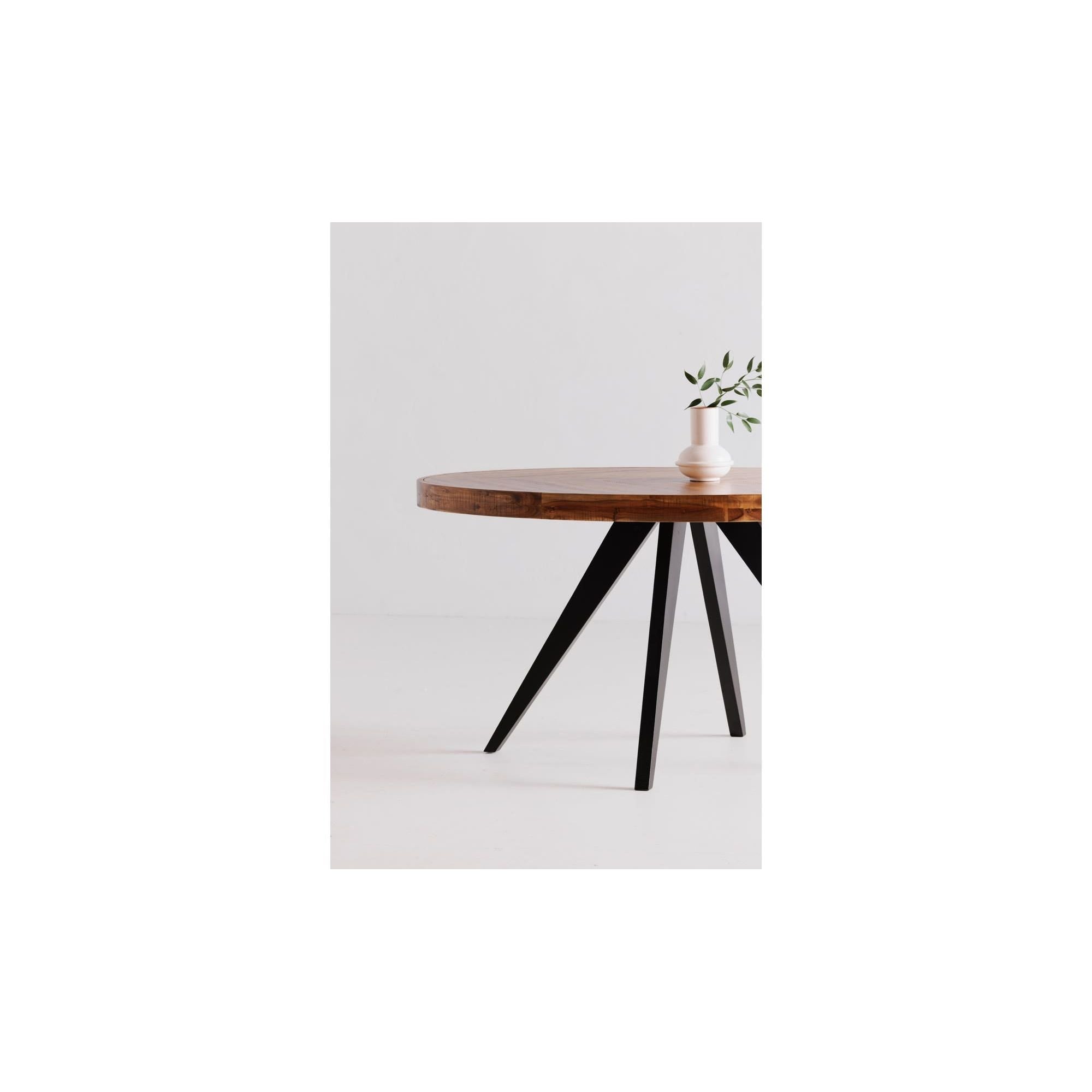 Moe's Home Parq Oval Dining Table Amber - Image 3