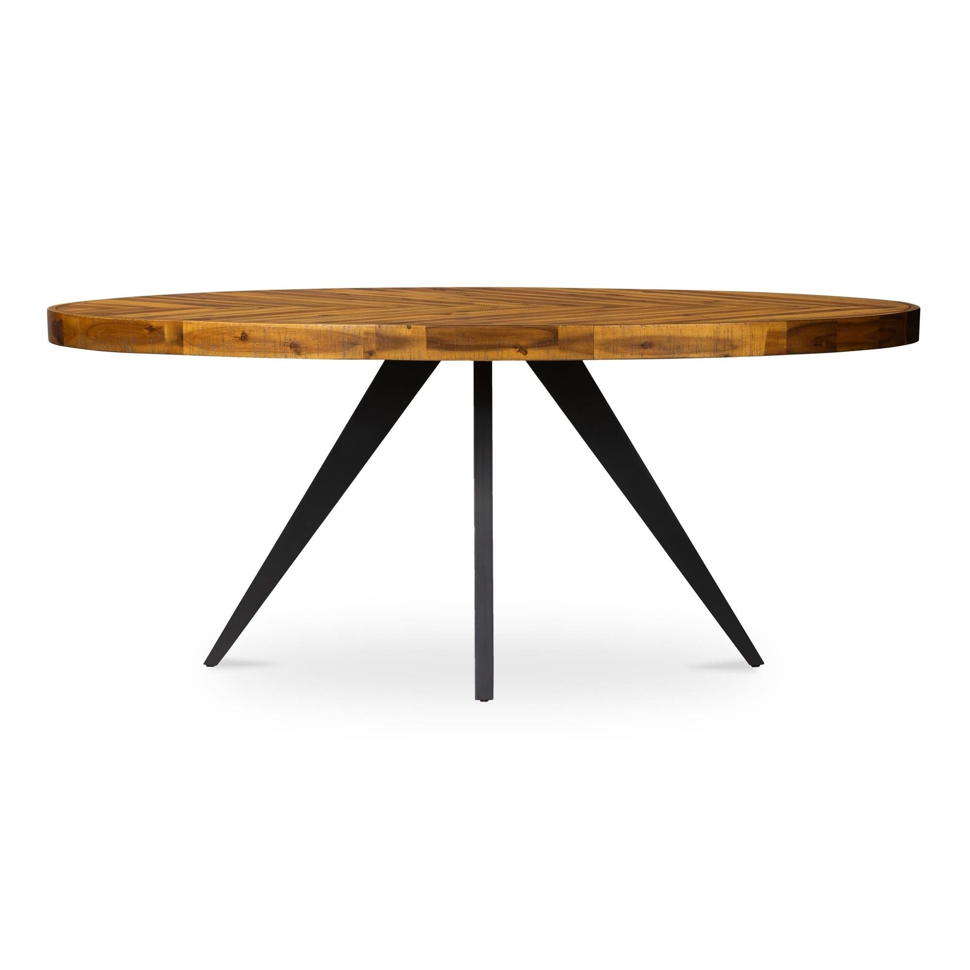 Moe's Home Parq Oval Dining Table Amber - Image 1