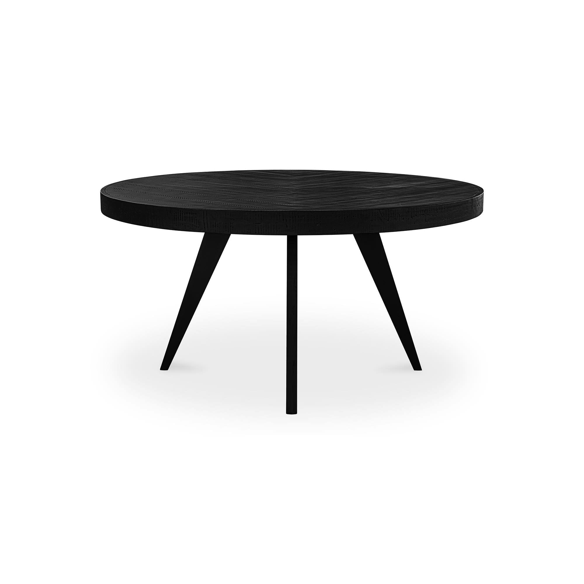 Moe's Home Parq 60 Inch Round Dining Table Black - Image 1