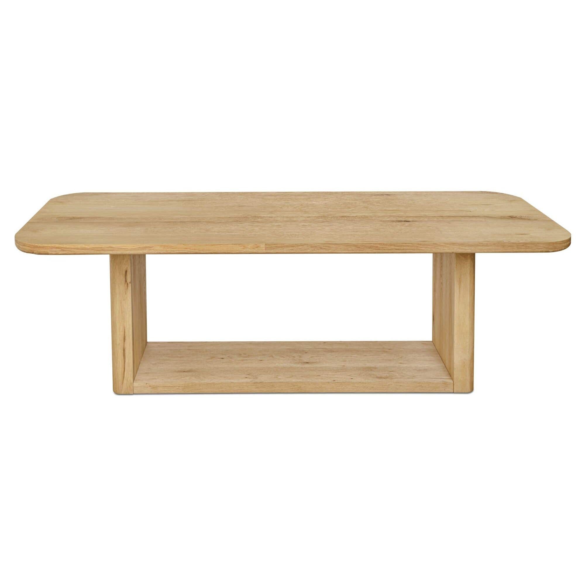 Moe's Home Blake Dining Table Rustic Oak - Image 1