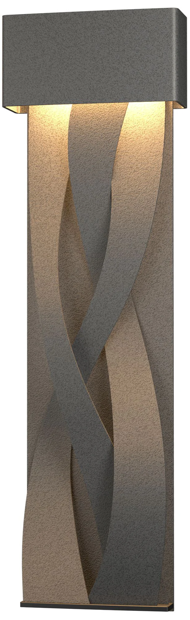Tress Large Dark Sky LED Outdoor Sconce - Iron Finish - Image 1