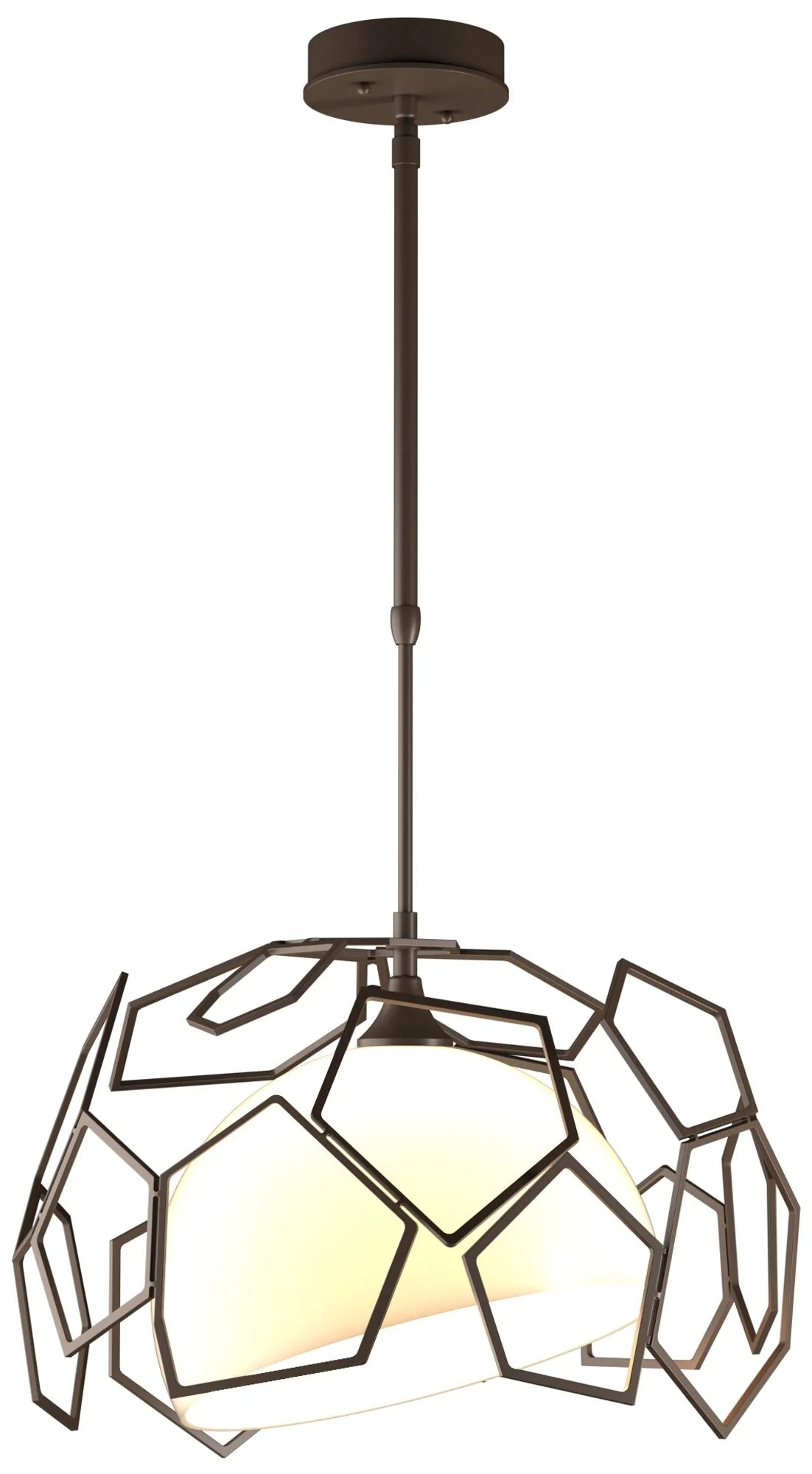 Umbra Outdoor Pendant - Bronze Finish - Opal Glass - Standard - Image 1