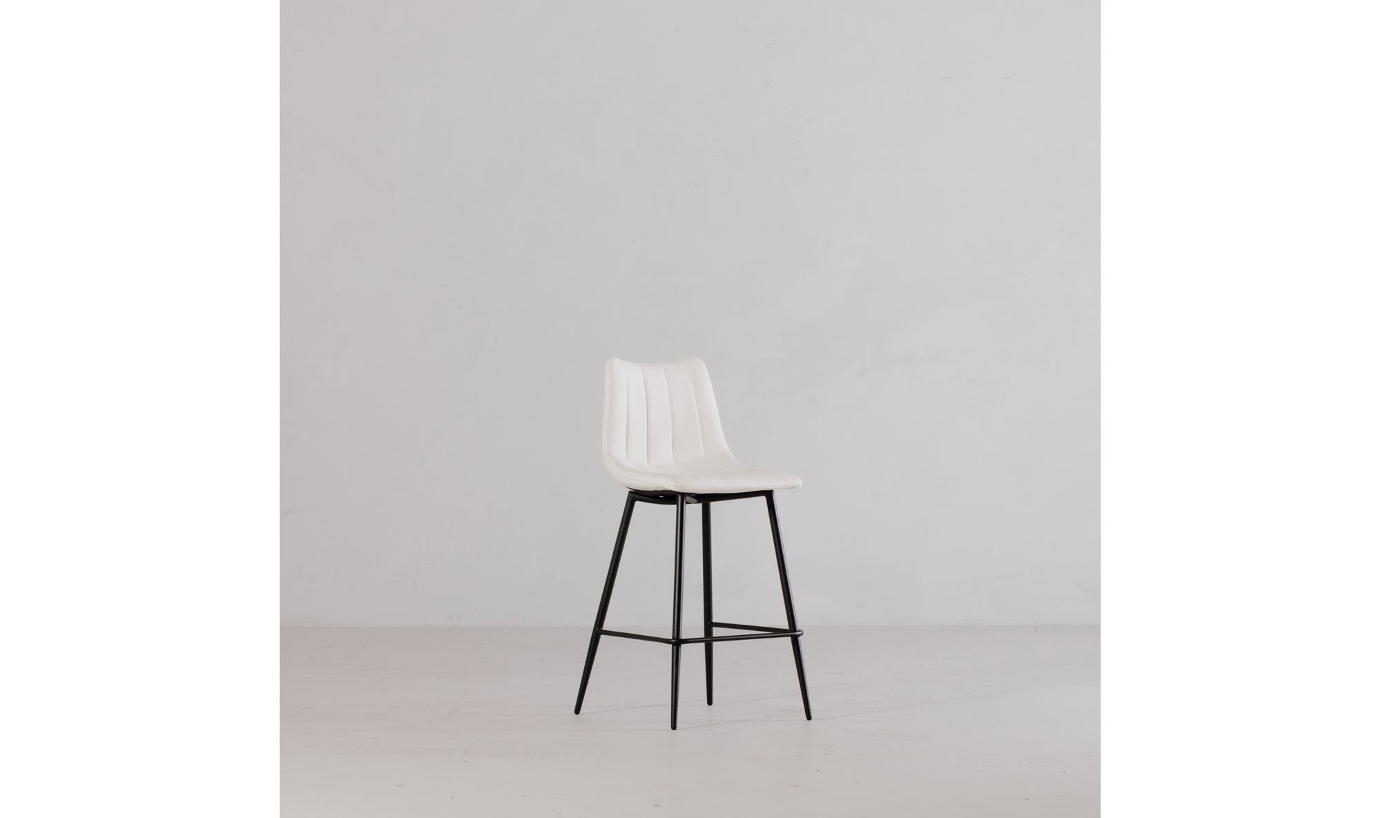 Moe's Home Alibi Counter Stool Ivory - Set Of Two - Image 2
