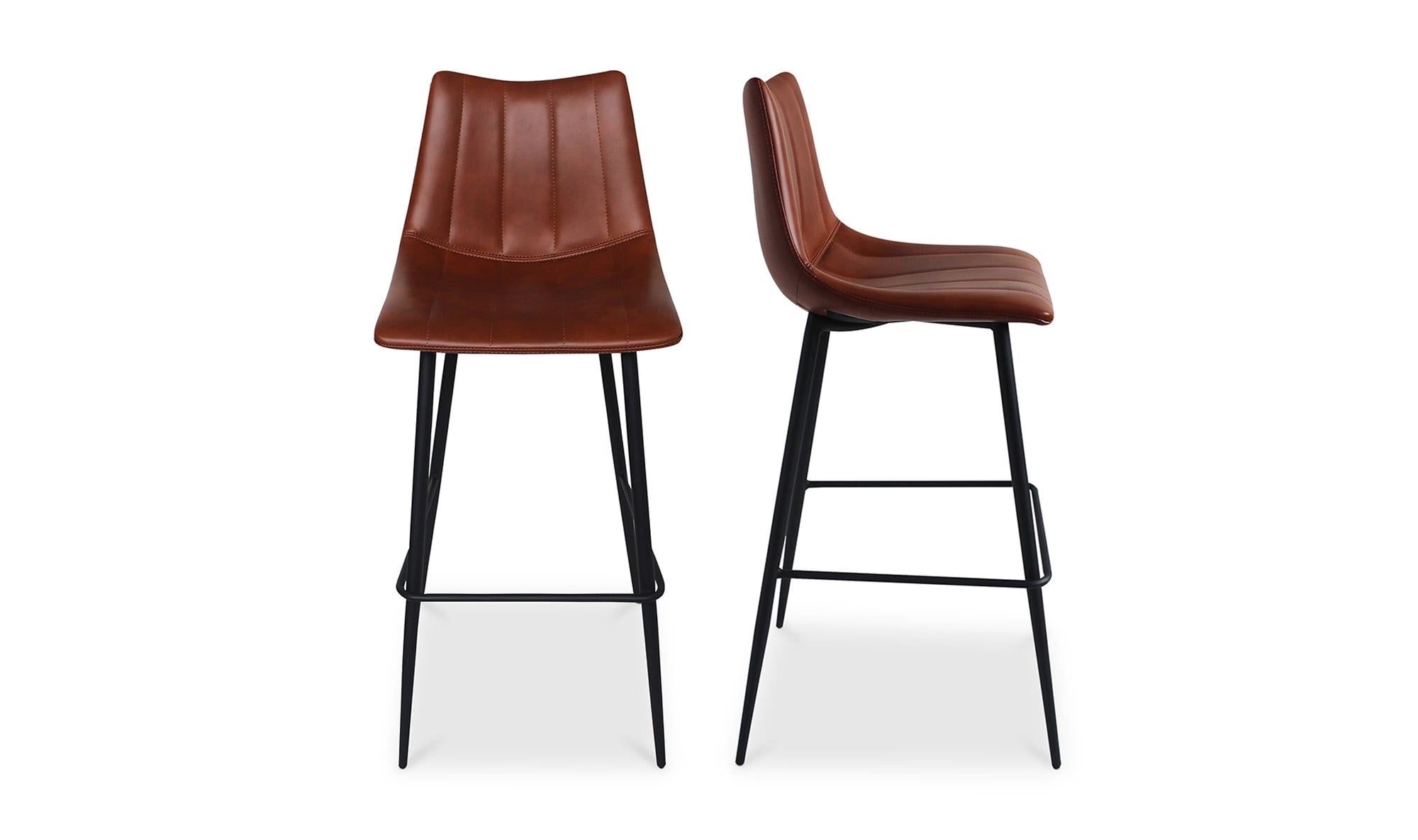 Moe's Home Alibi Barstool Brown - Set Of Two - Image 1