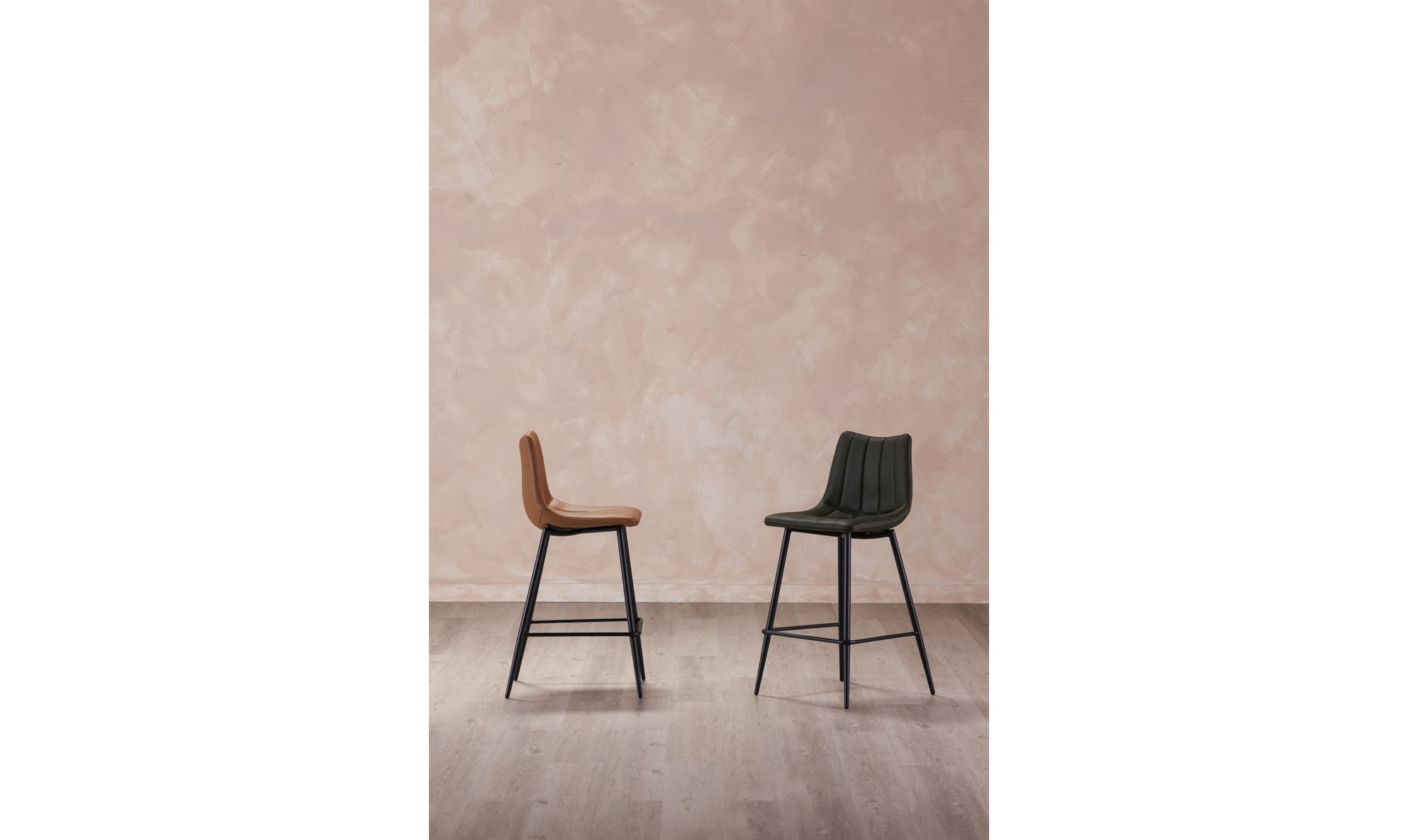 Moe's Home Alibi Barstool Tan - Set Of Two - Image 3