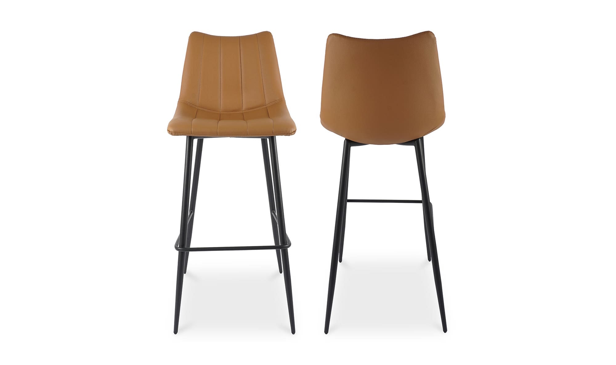 Moe's Home Alibi Barstool Tan - Set Of Two - Image 1