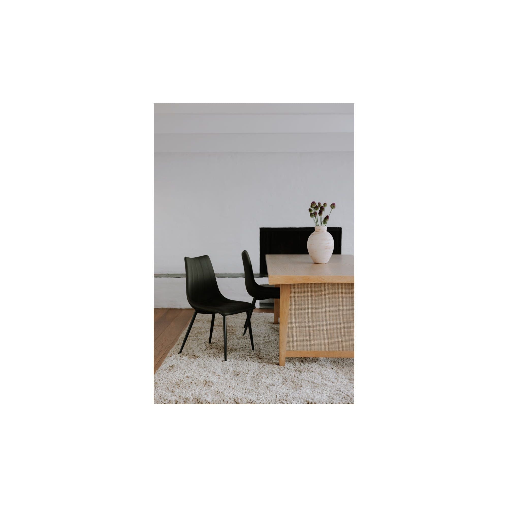 Moe's Home Alibi Dining Chair Dark Green - Set Of Two - Image 3