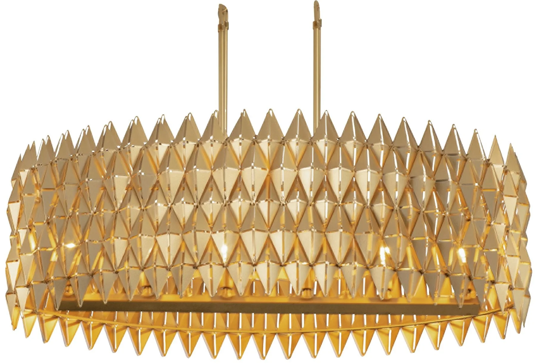 Varaluz Forever 35 1/2"W French Gold Island Pendant Light - Image 2