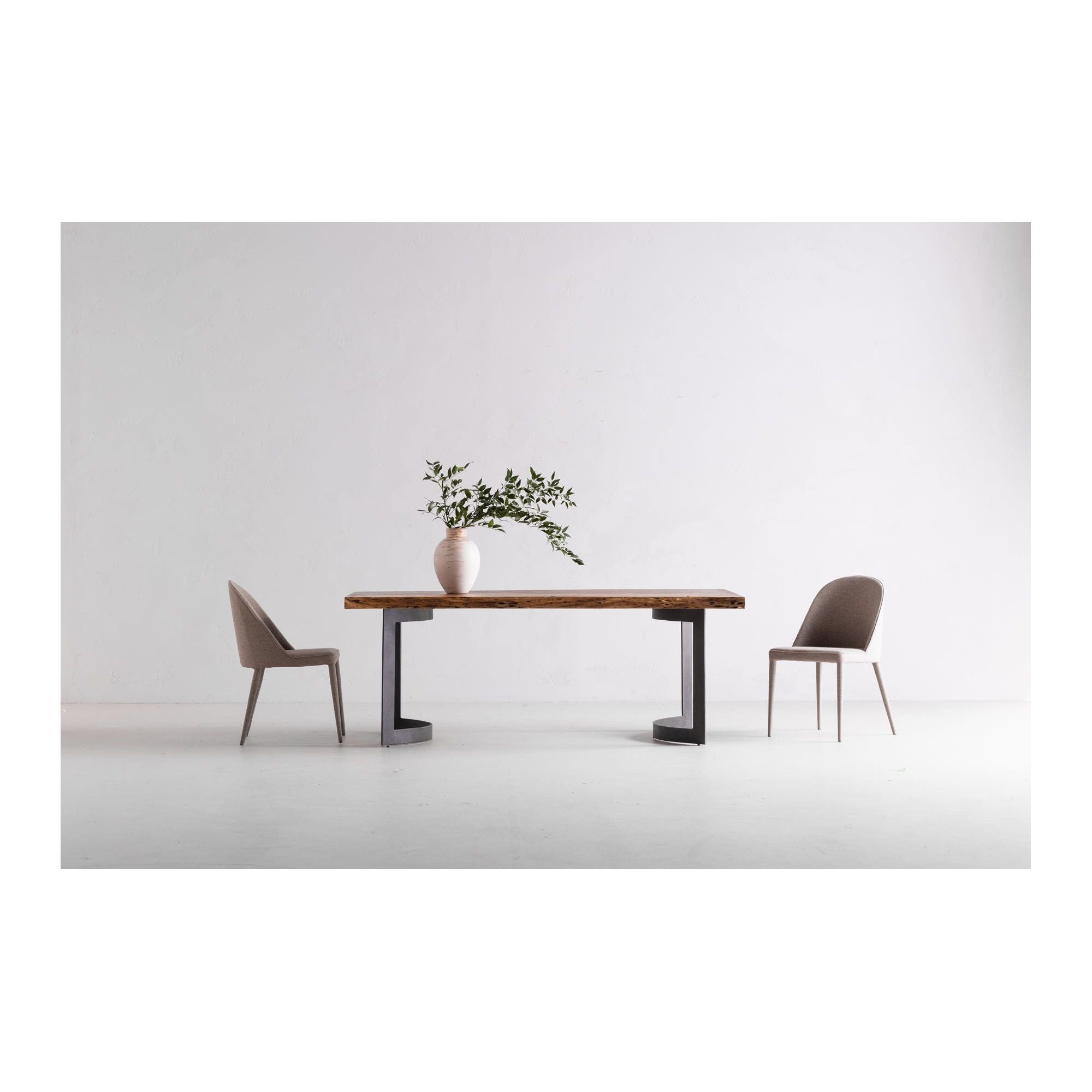 Moe's Home Bent Dining Table Extra Small Brown - Image 2