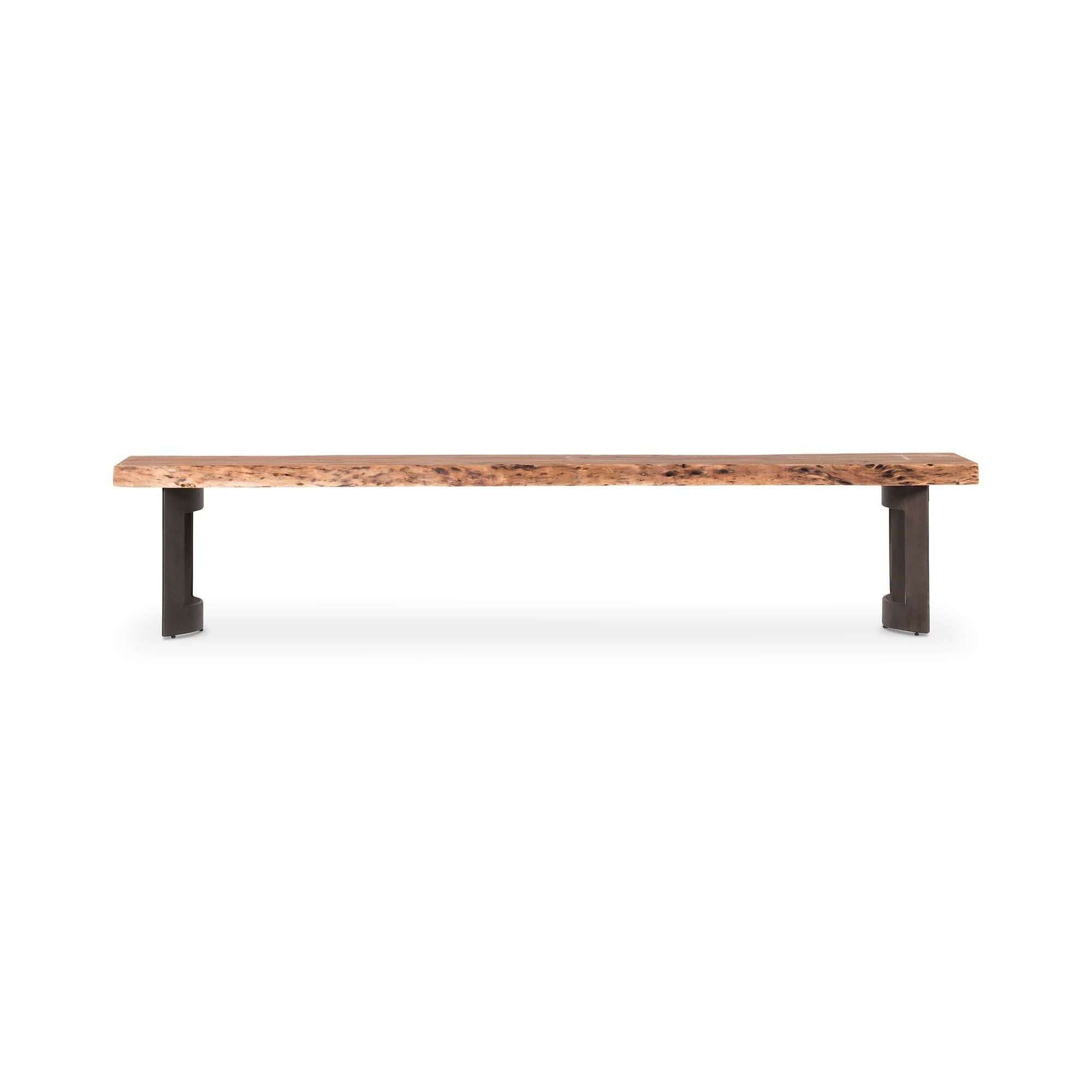 Moe’s Home Bent Bench Extra Small Brown