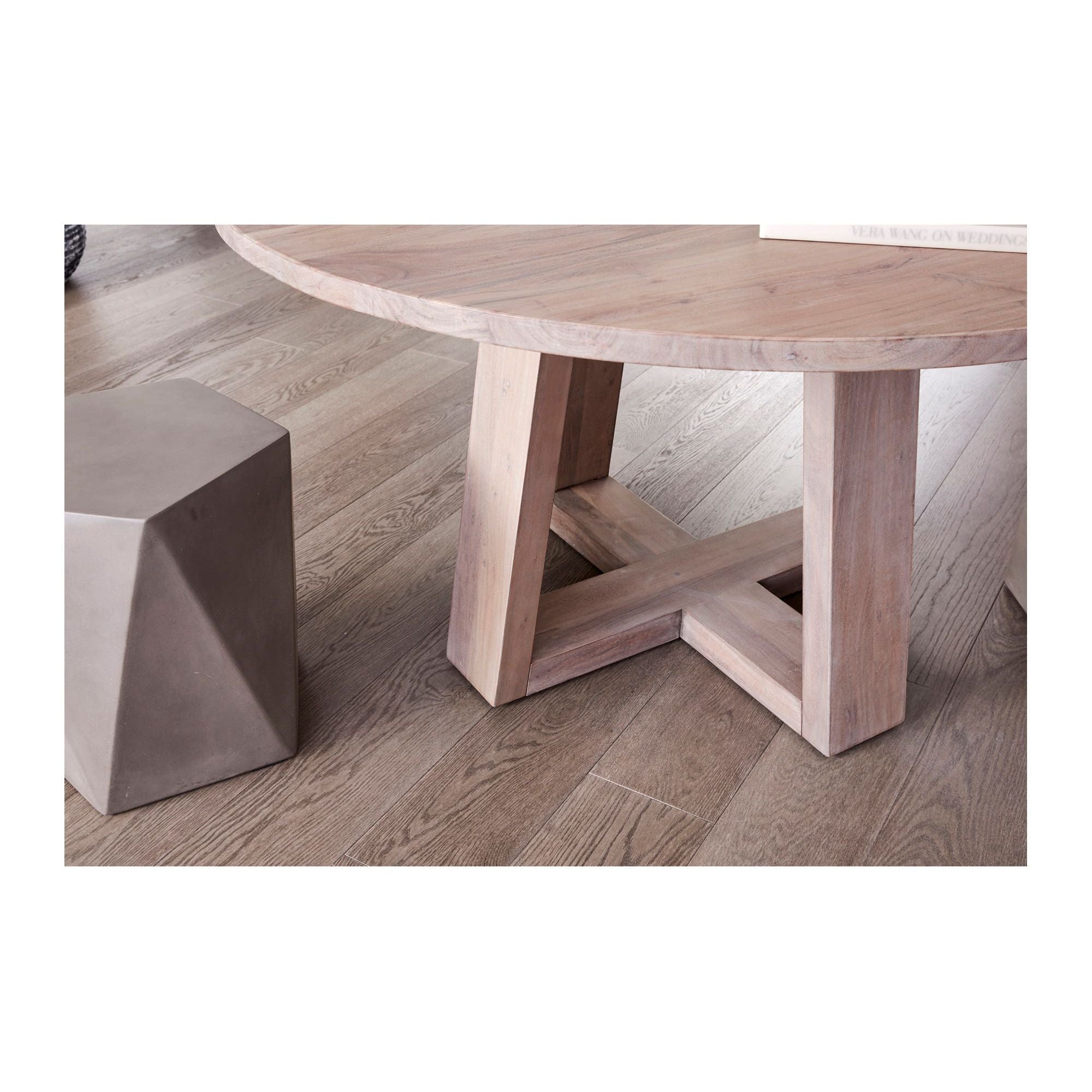 Moe's Home Tanya Dining Table Light Grey - Image 2