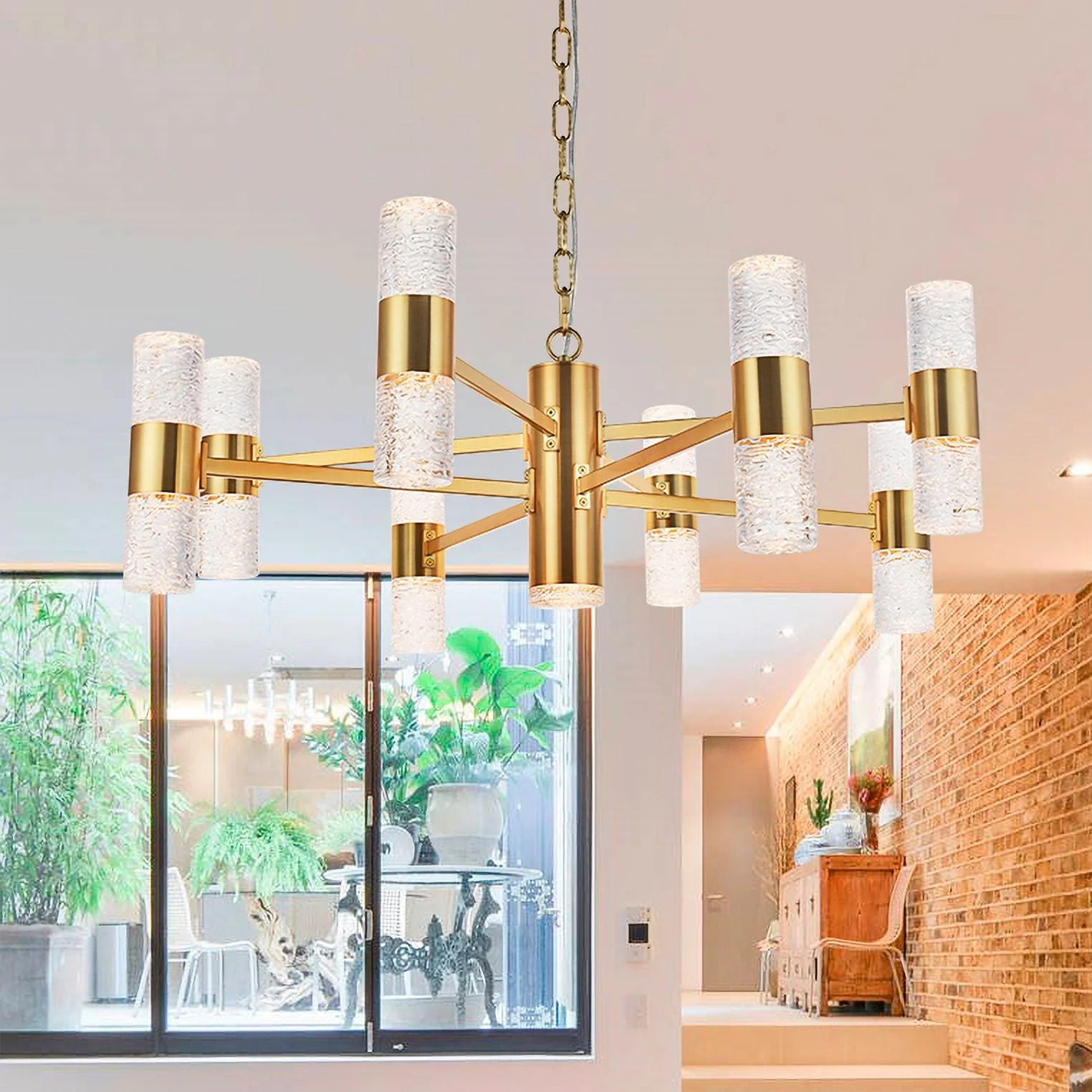 Vega 17 Lt Gold Led Pendant - Image 2