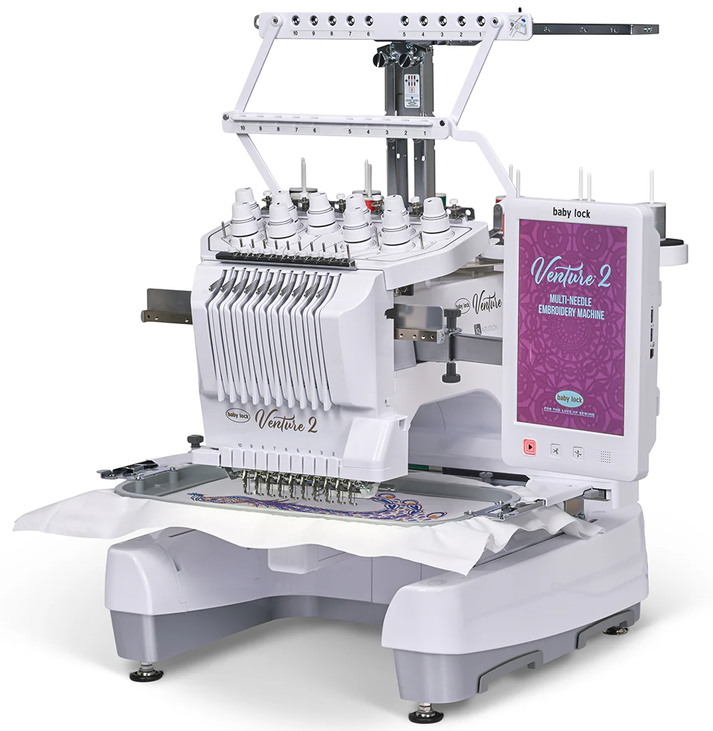 Baby Lock Venture 2 10-Needle Embroidery Machine - Image 2
