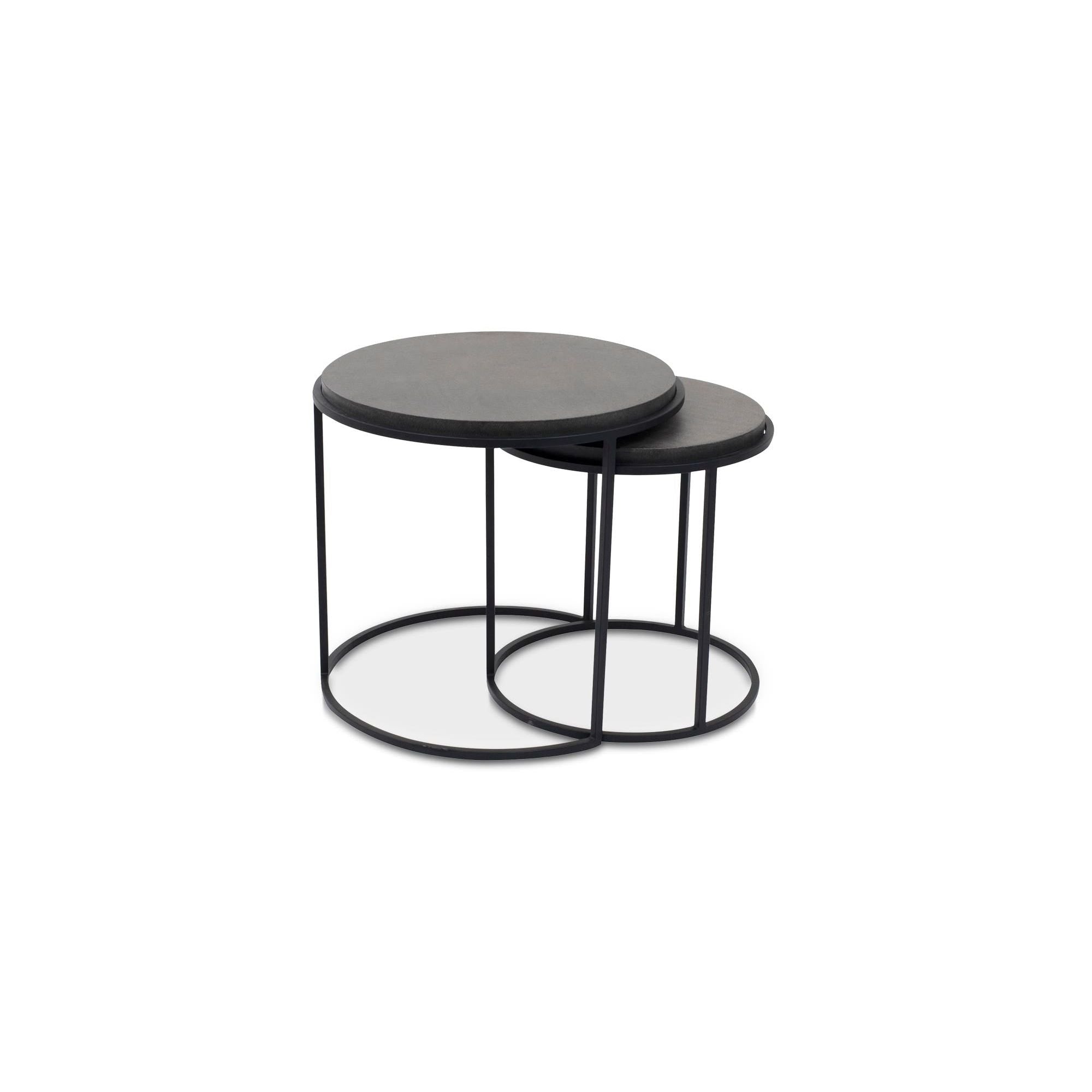 Moe's Home Collection Roost Black Nesting Tables ~ Set Of 2 - Image 1