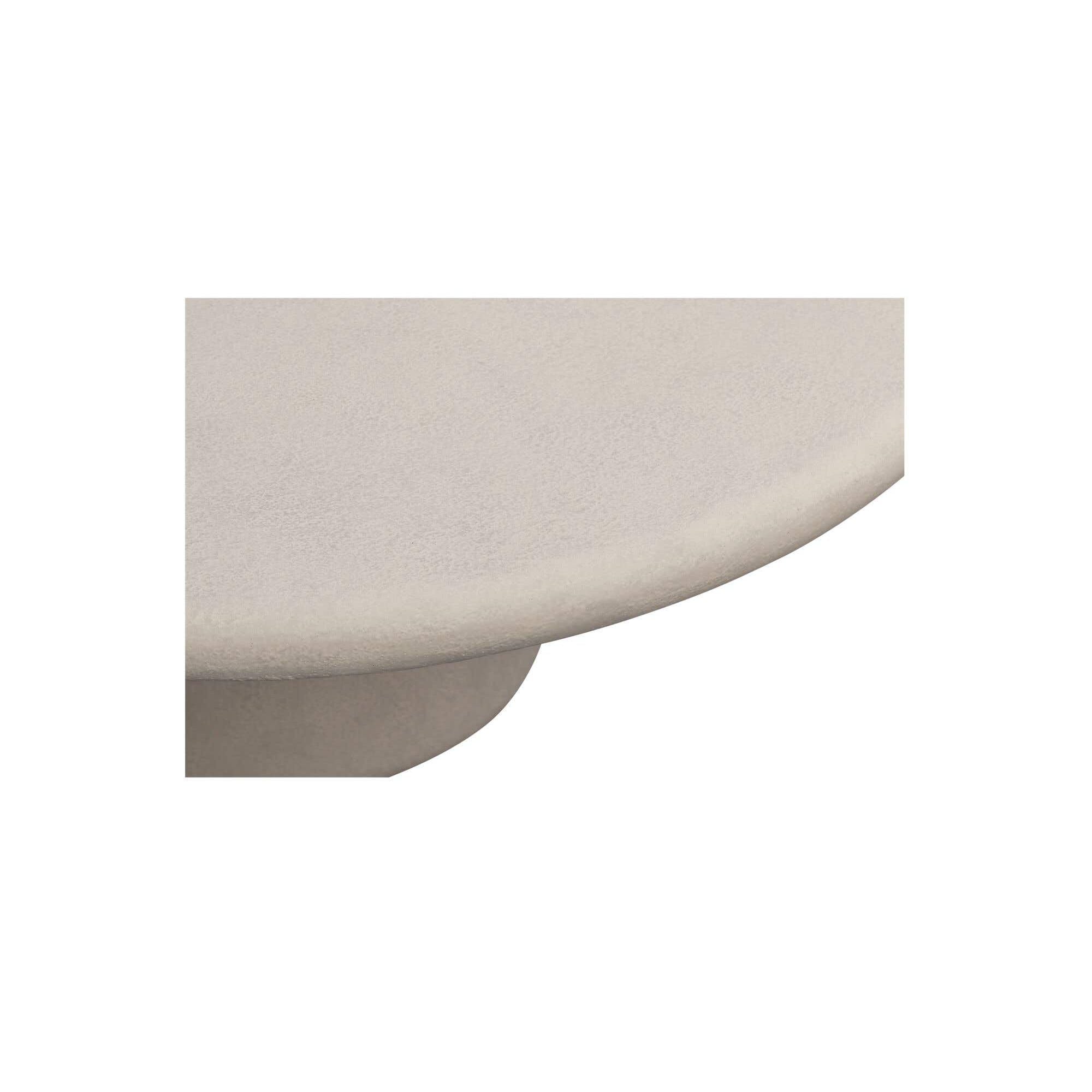 Moe's Home Frida Outdoor Dining Table Cream - Image 3