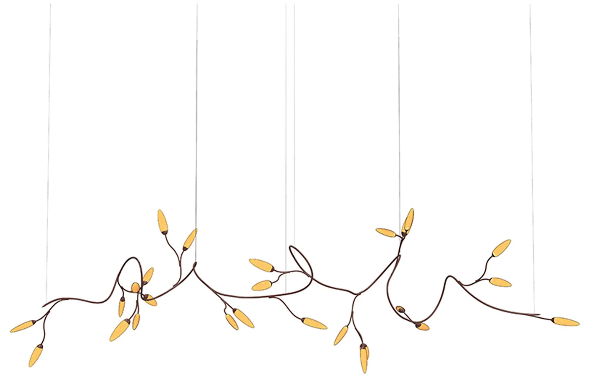 Vines Large LED Pendant - Coffee Bronze - Image 1
