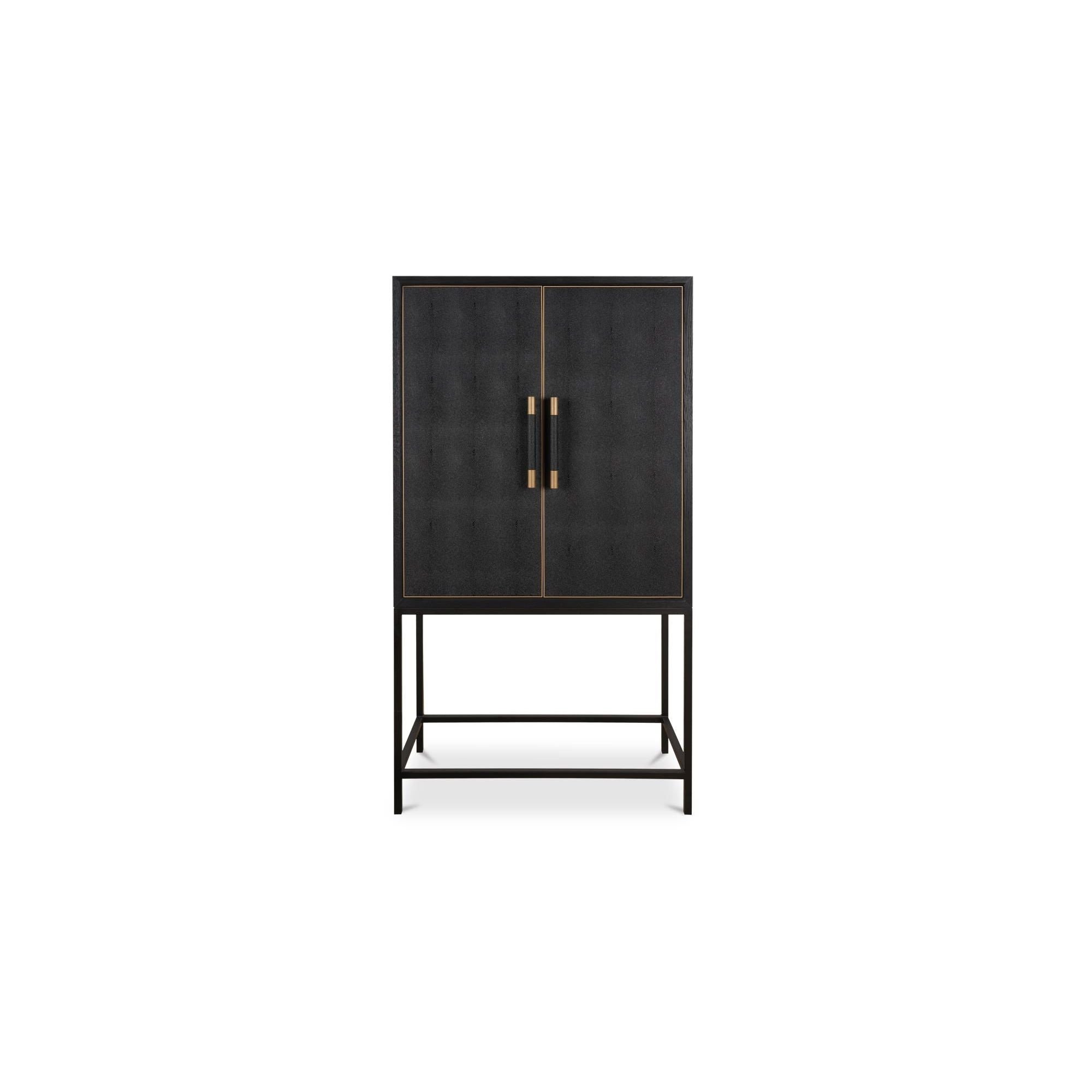 Moe’s Home Mako Bar Cabinet Black