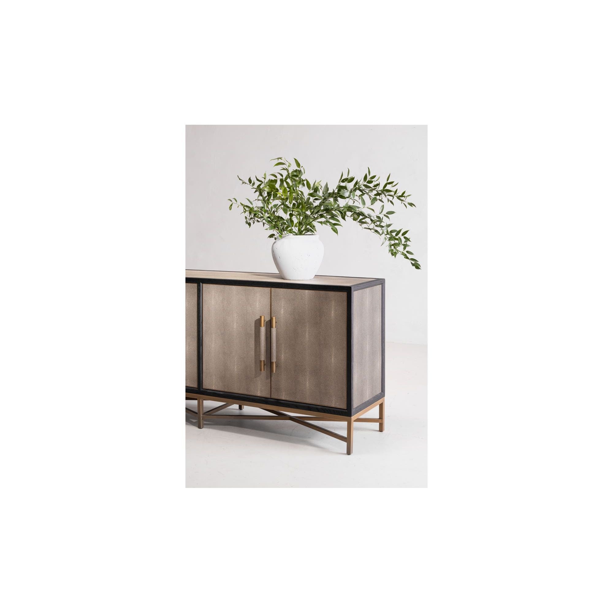 Moe's Home Mako Small Sideboard Grey - Image 3