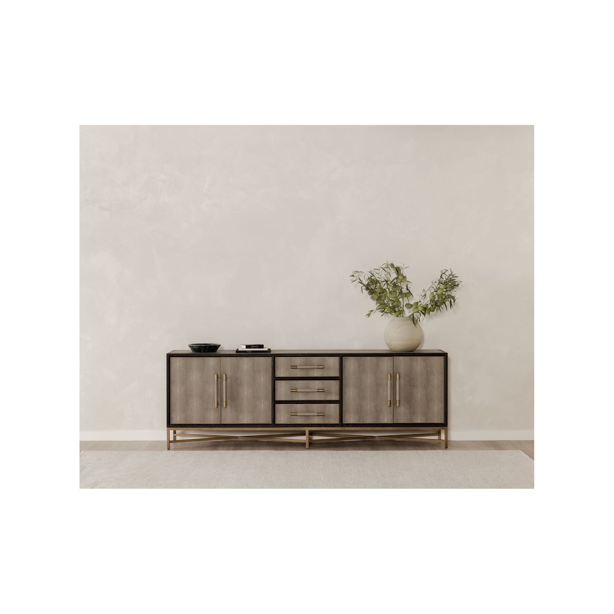 Moe's Home Mako Sideboard Large Grey - Image 2
