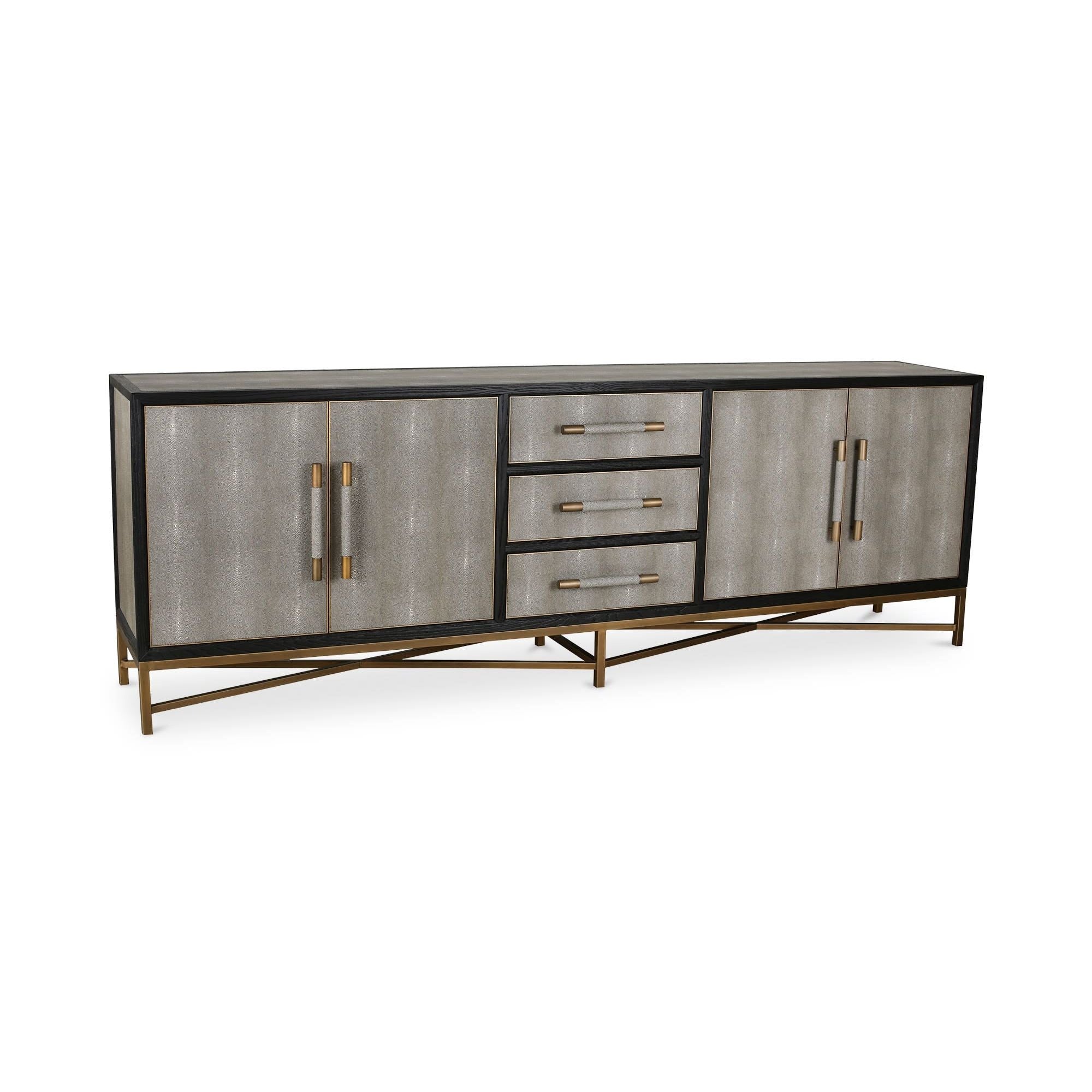 Moe's Home Mako Sideboard Large Grey - Image 3