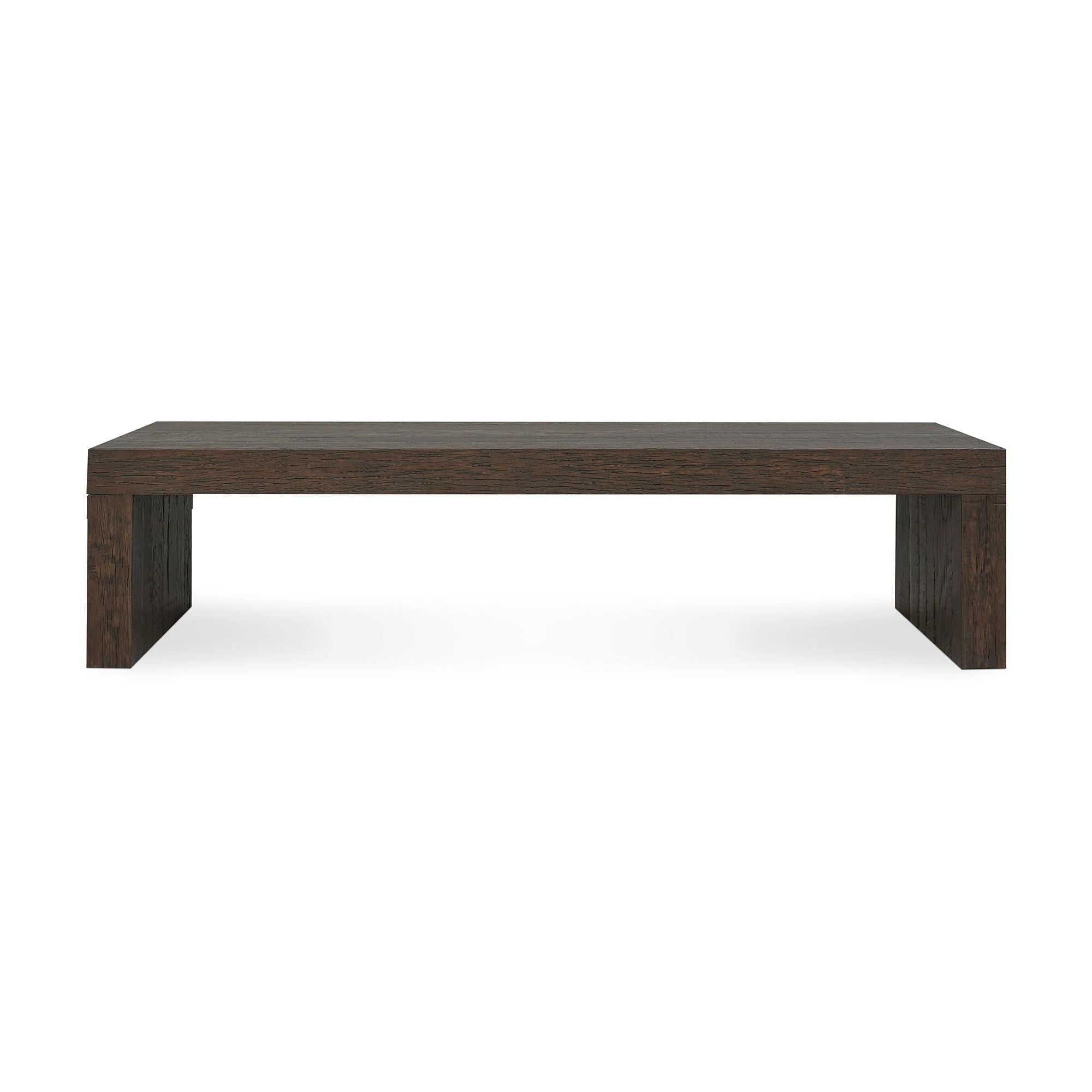 Moe's Home Evander Dining Bench Rustic Brown - Image 1