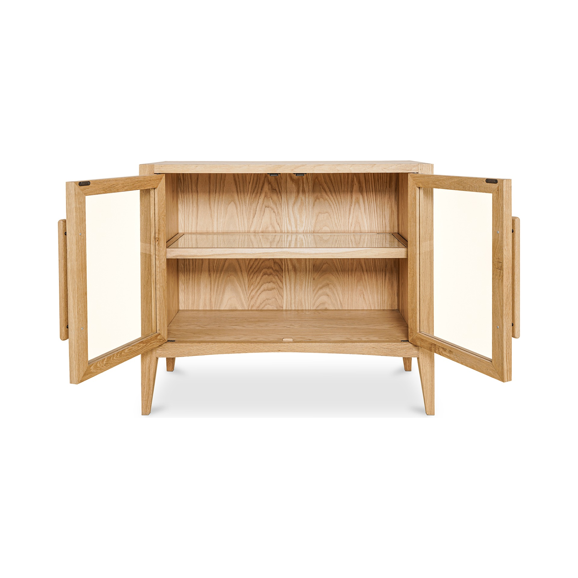 Moe’s Home Collection Harrington Small Natural Woven Cane Cabinet - Image 2