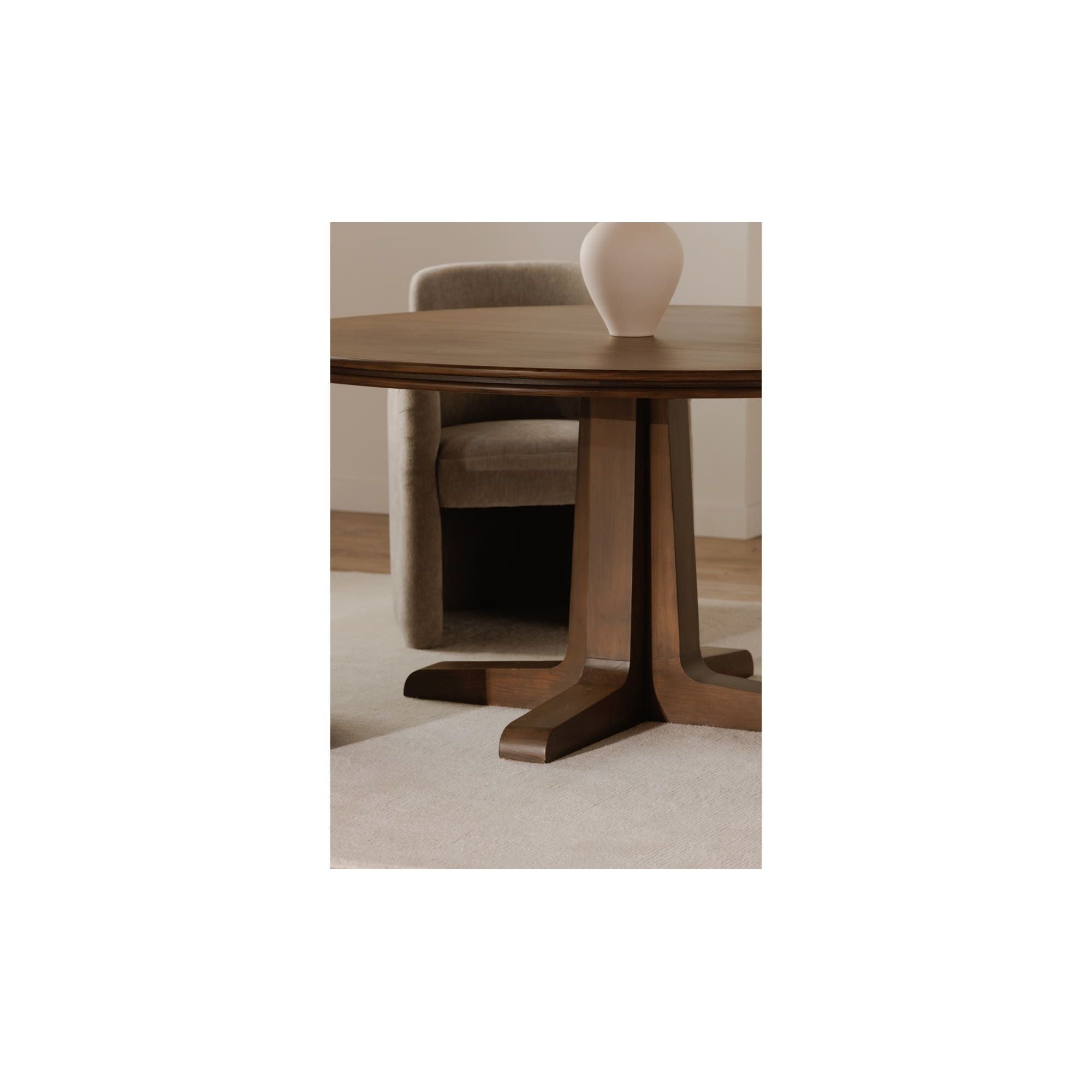 Moe's Home Charles Dining Table Brown - Image 3