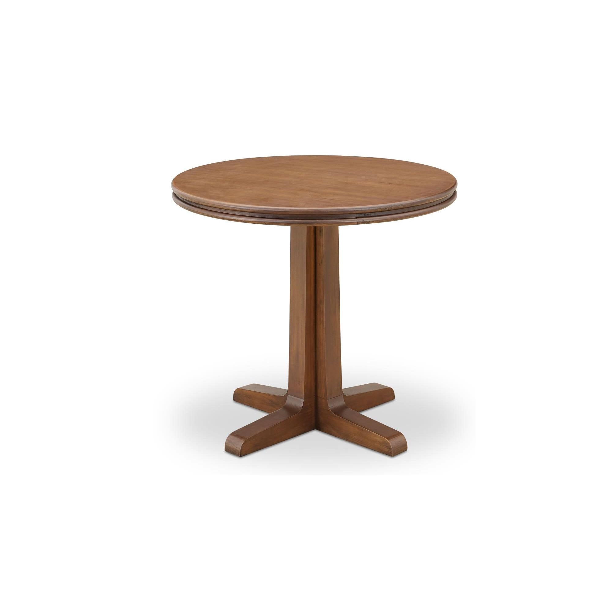 Moe's Home Charles Cafe Table Brown - Image 1