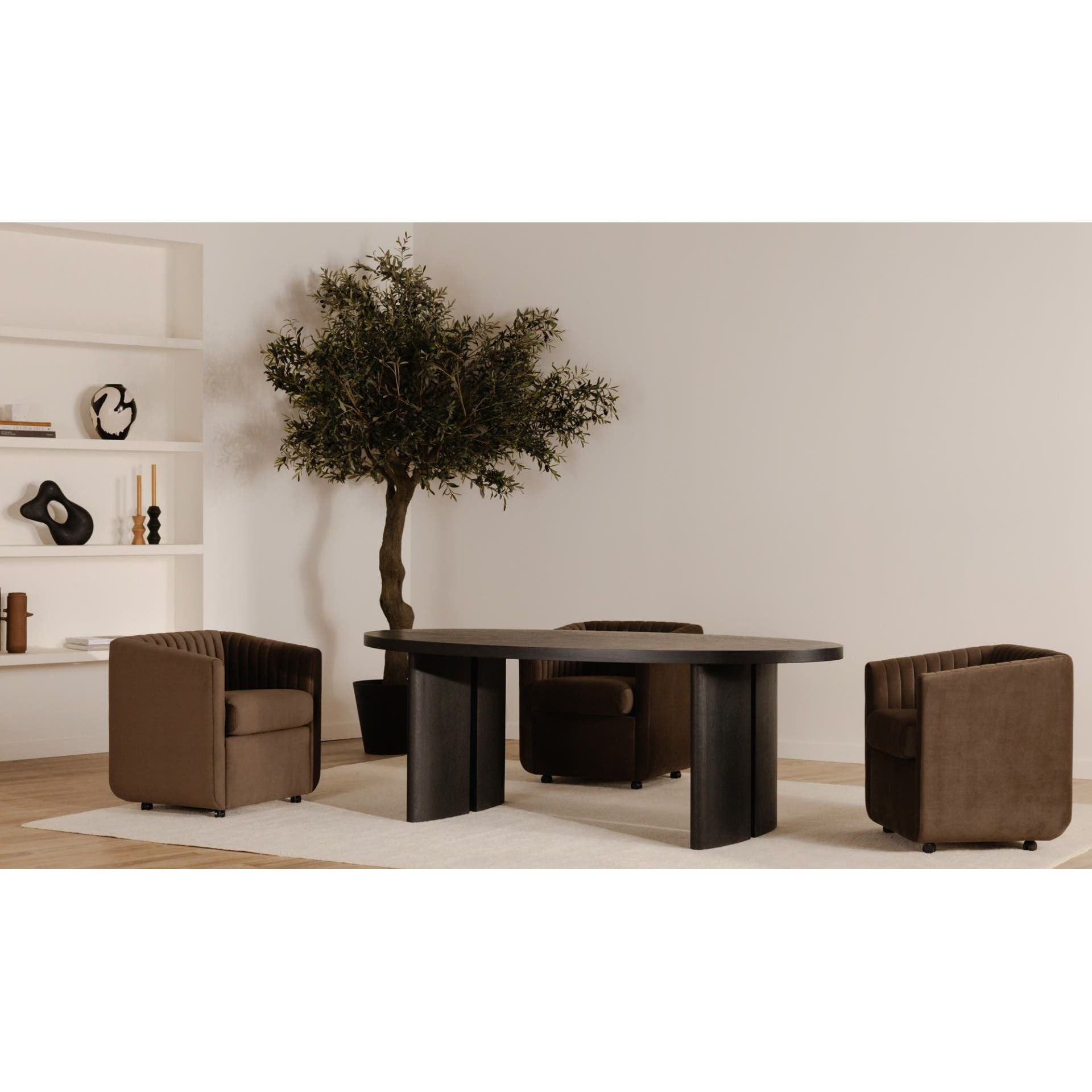 Moe's Home William Dining Table Black - Image 2