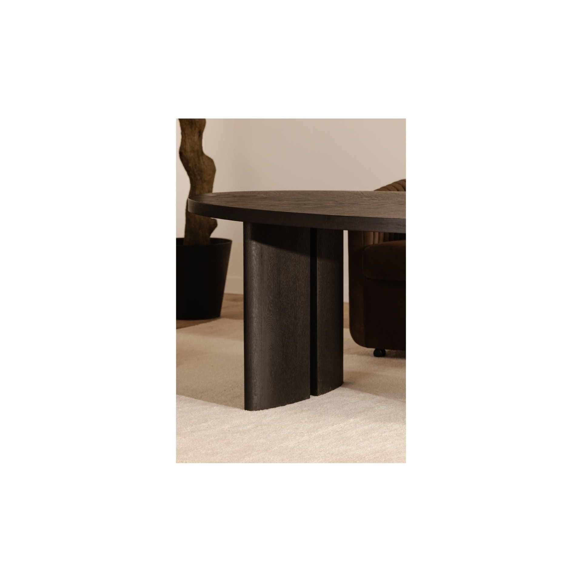 Moe's Home William Dining Table Black - Image 3