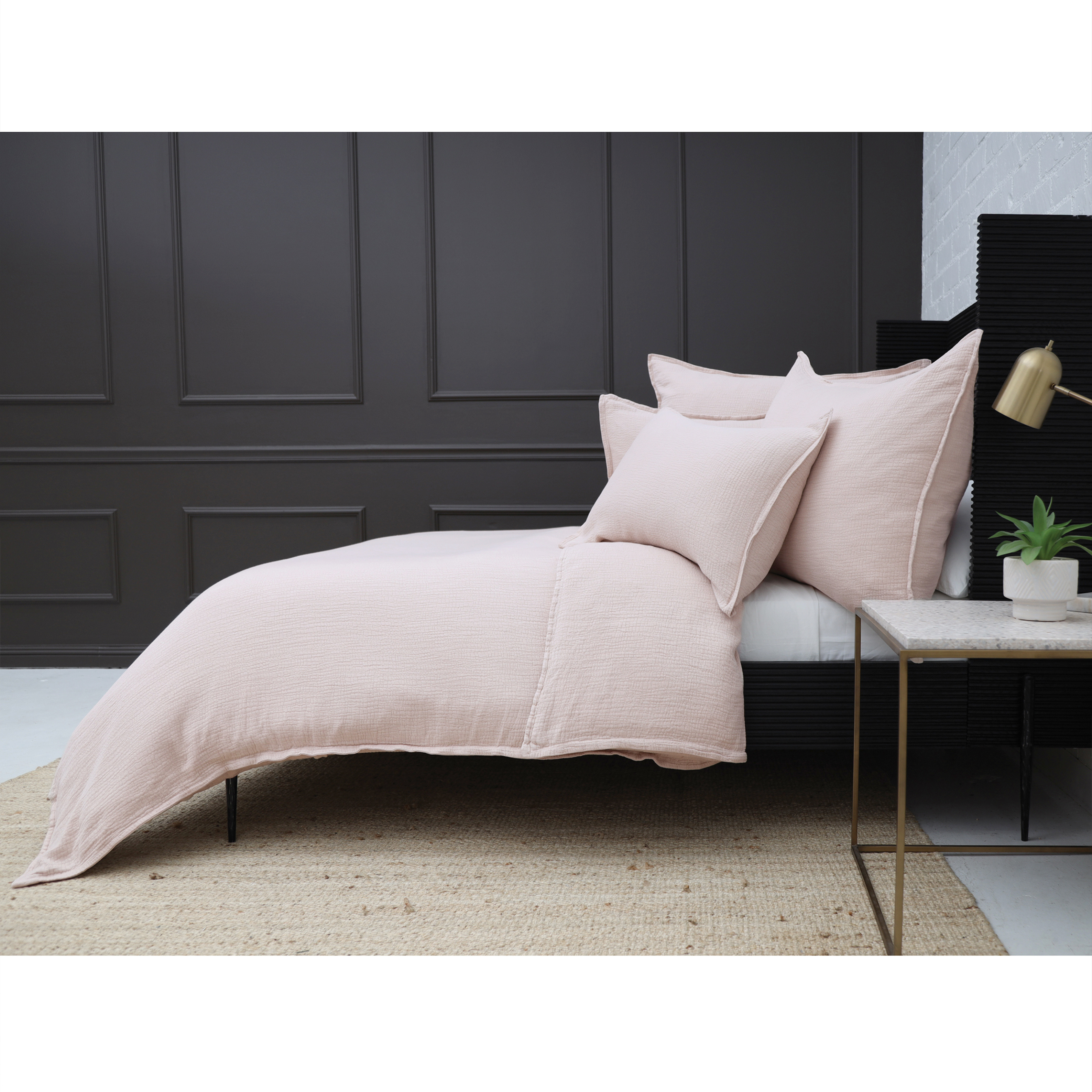Pom Pom at Home Waverly Blush Cotton Duvet Set ~ Available in Twin, Queen and King Sizes - Image 2
