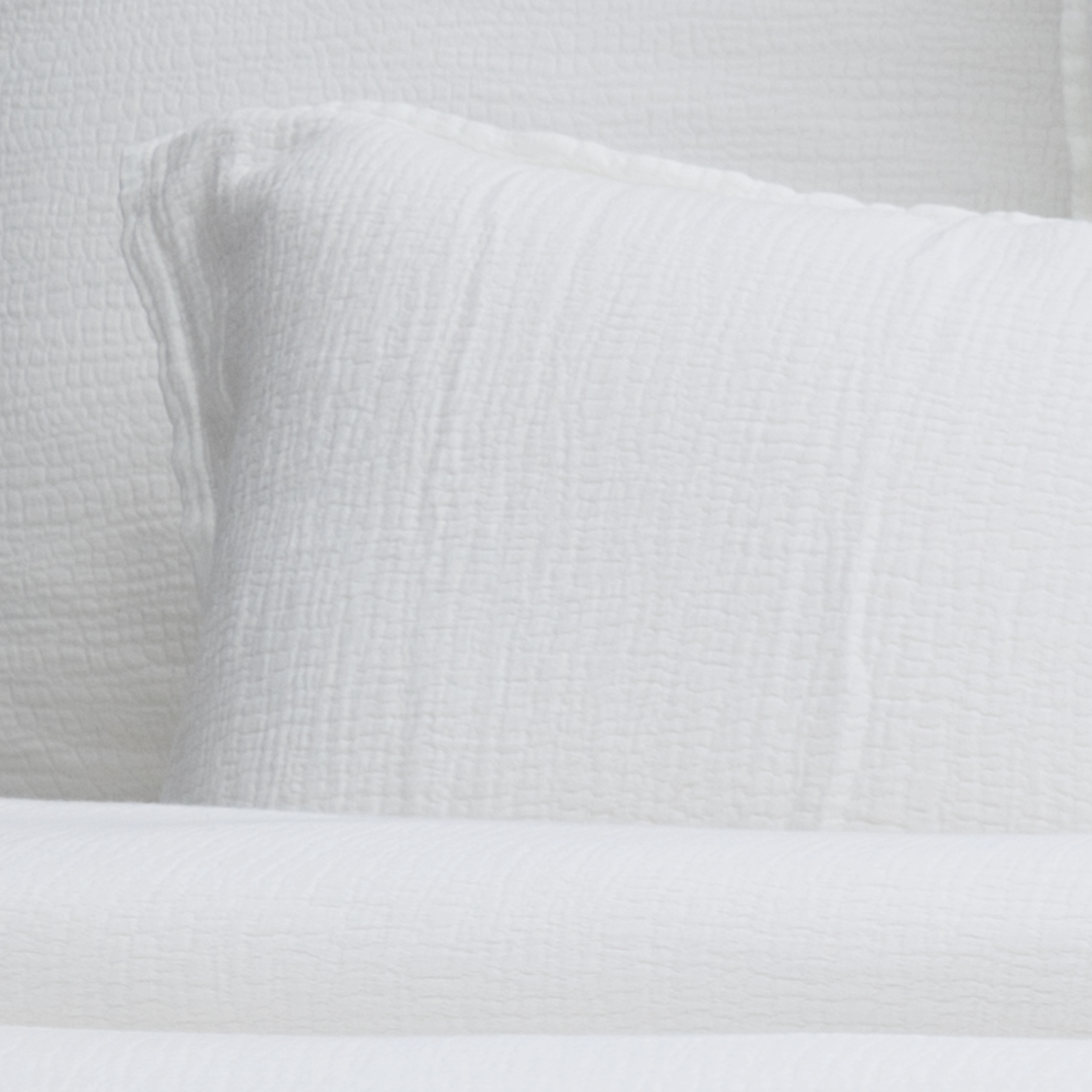 Pom Pom at Home Waverly White Cotton Duvet Set  ~ Available in Twin, Queen and King Sizes - Image 2