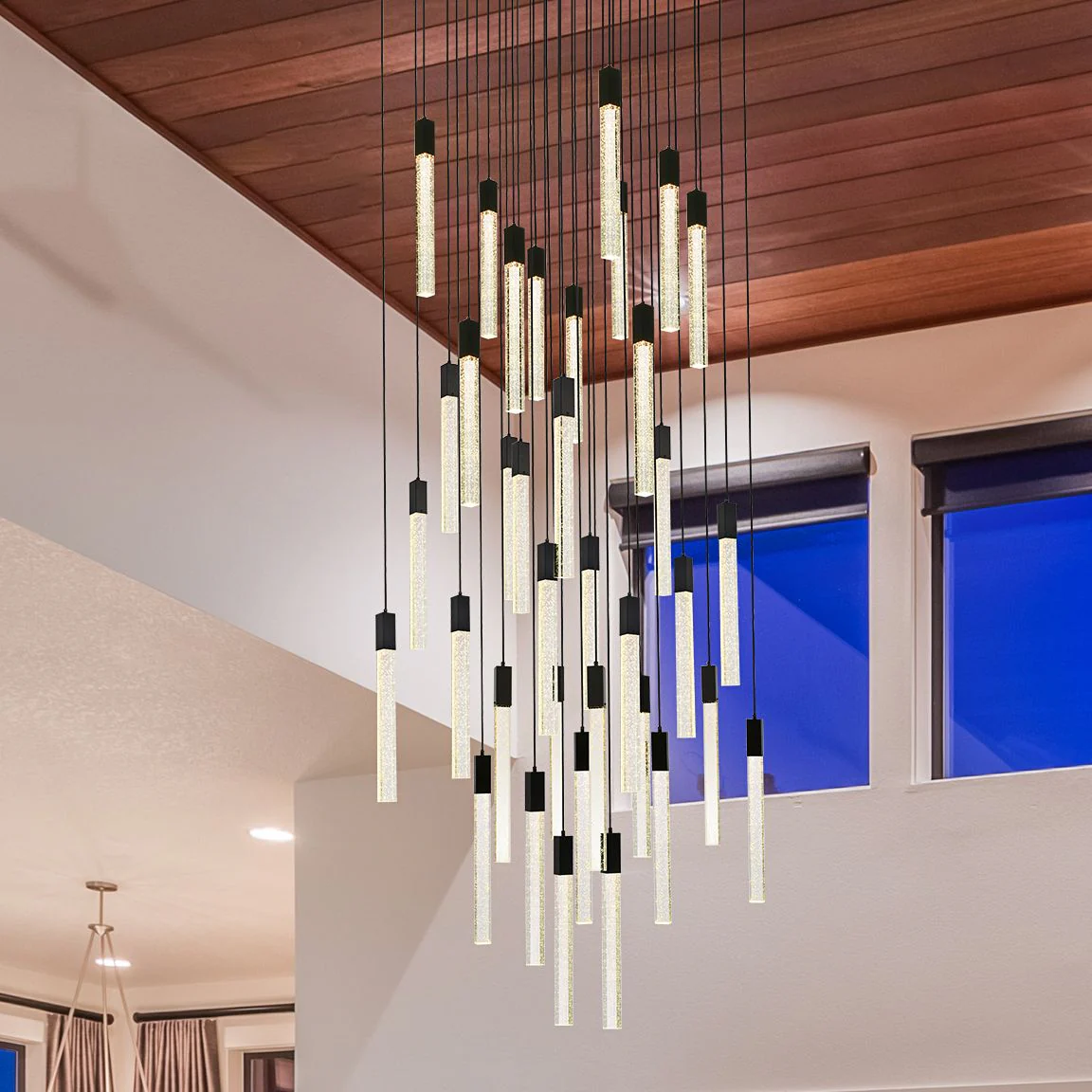 Weston 36 Lts Pendant In Black - Image 2