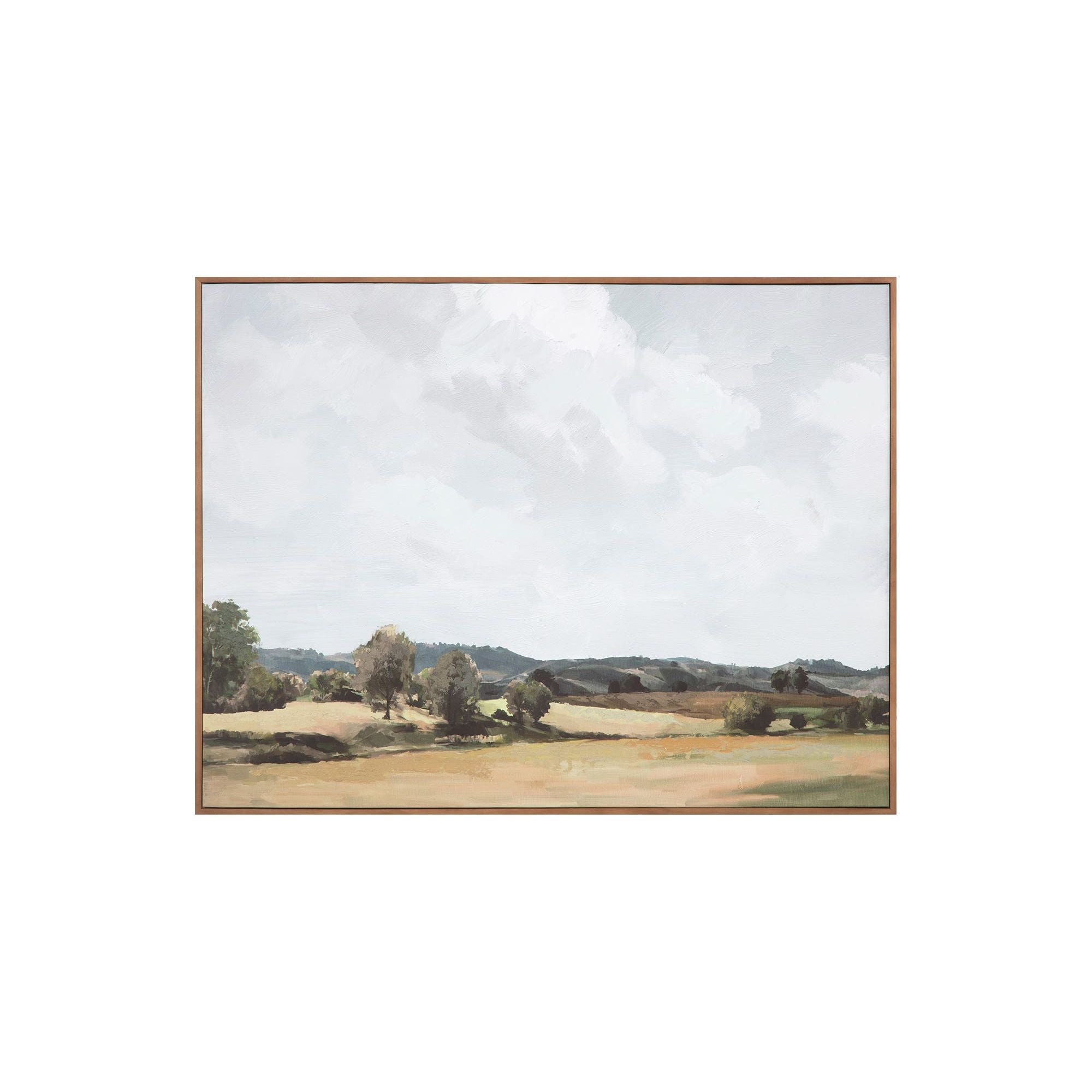 Moe's Home Vast Country Framed Painting - Image 1