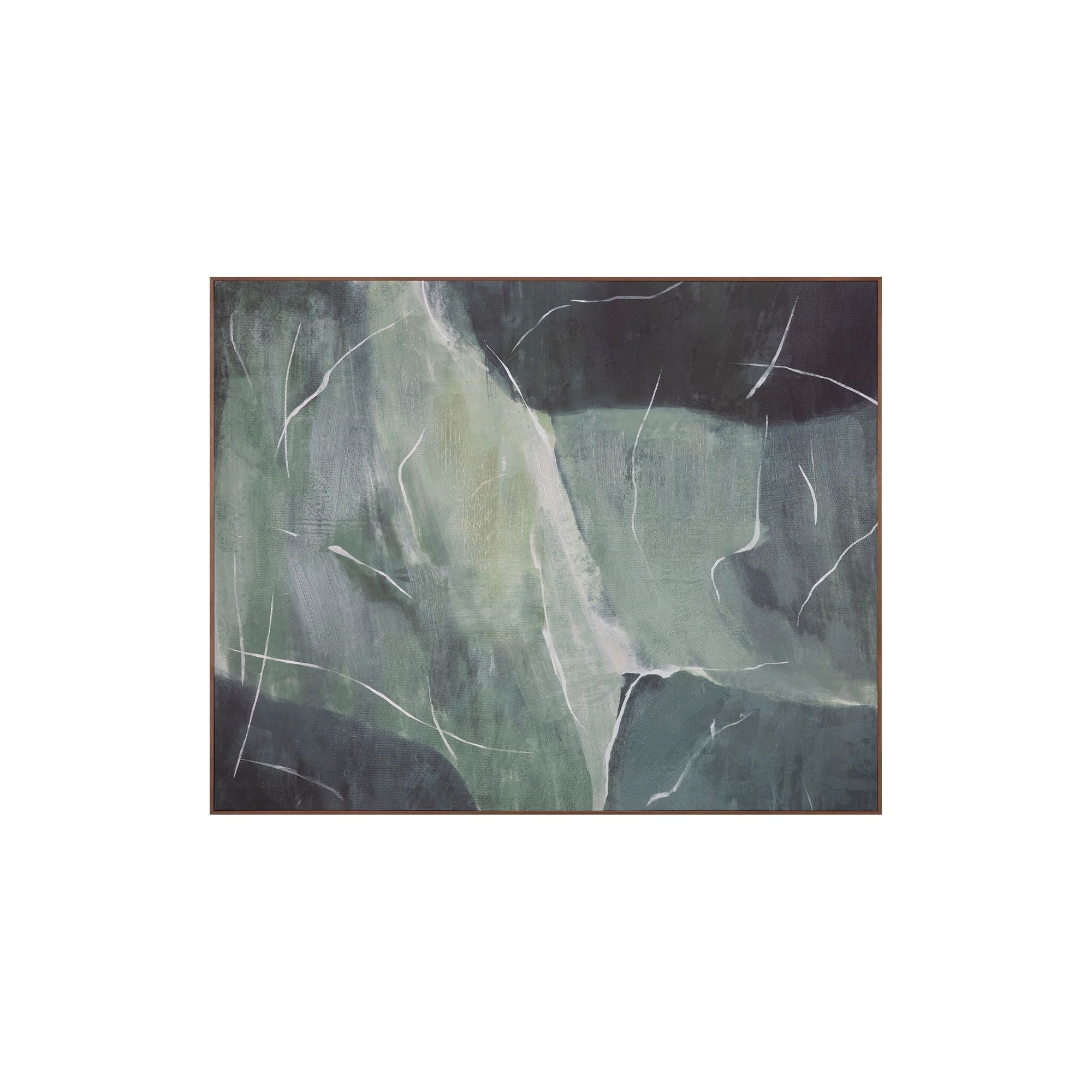 Moe's Home Impression Framed Painting Verdant Palette - Image 1