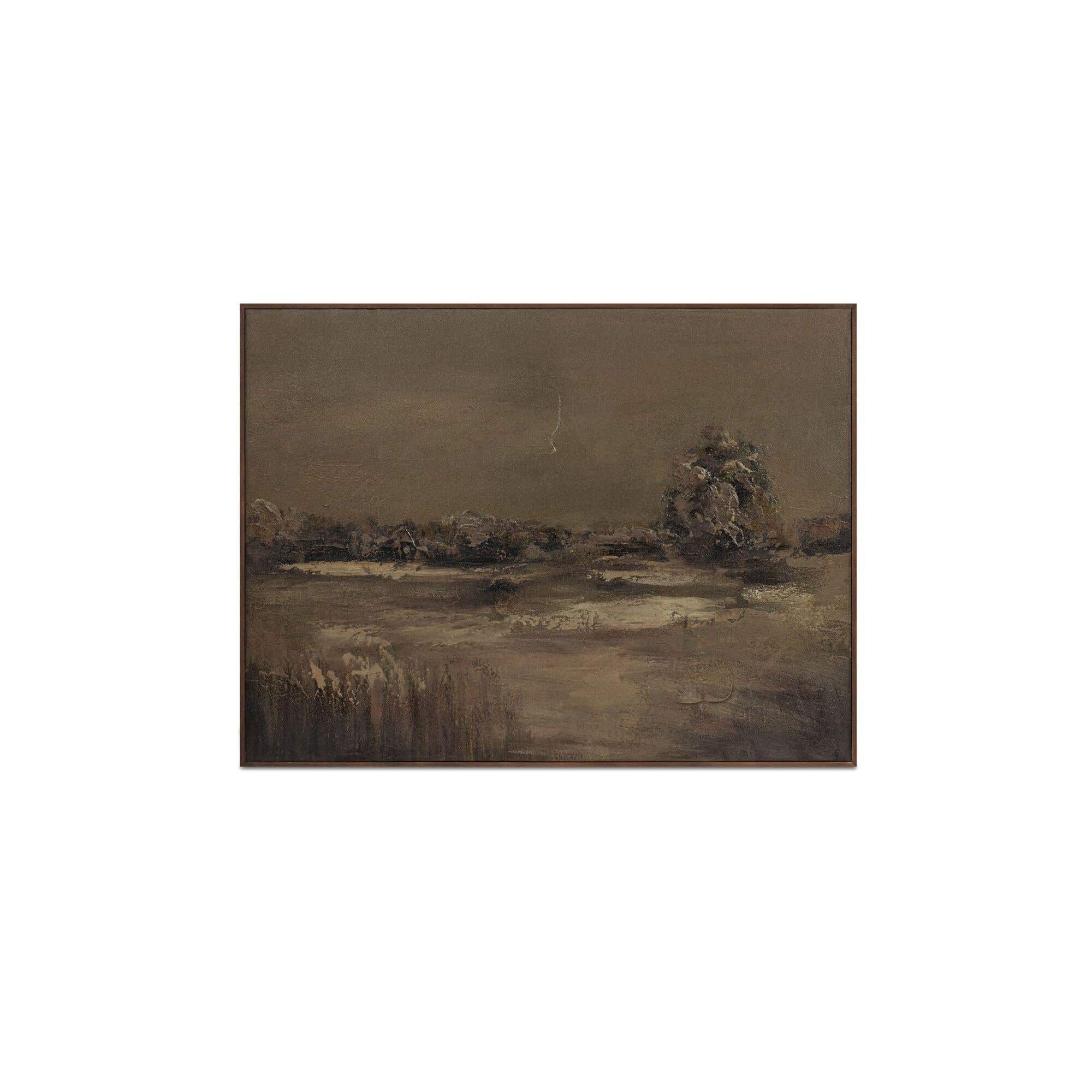 Moe's Home Ode Framed Painting - Image 1