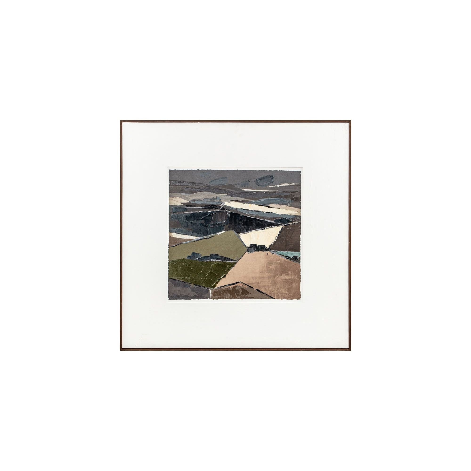 Moe's Home Vale Framed Painting - Image 1