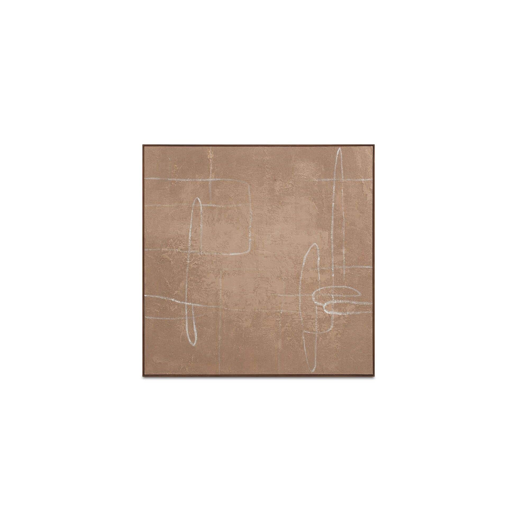 Moe’s Home Notion Framed Painting Brown