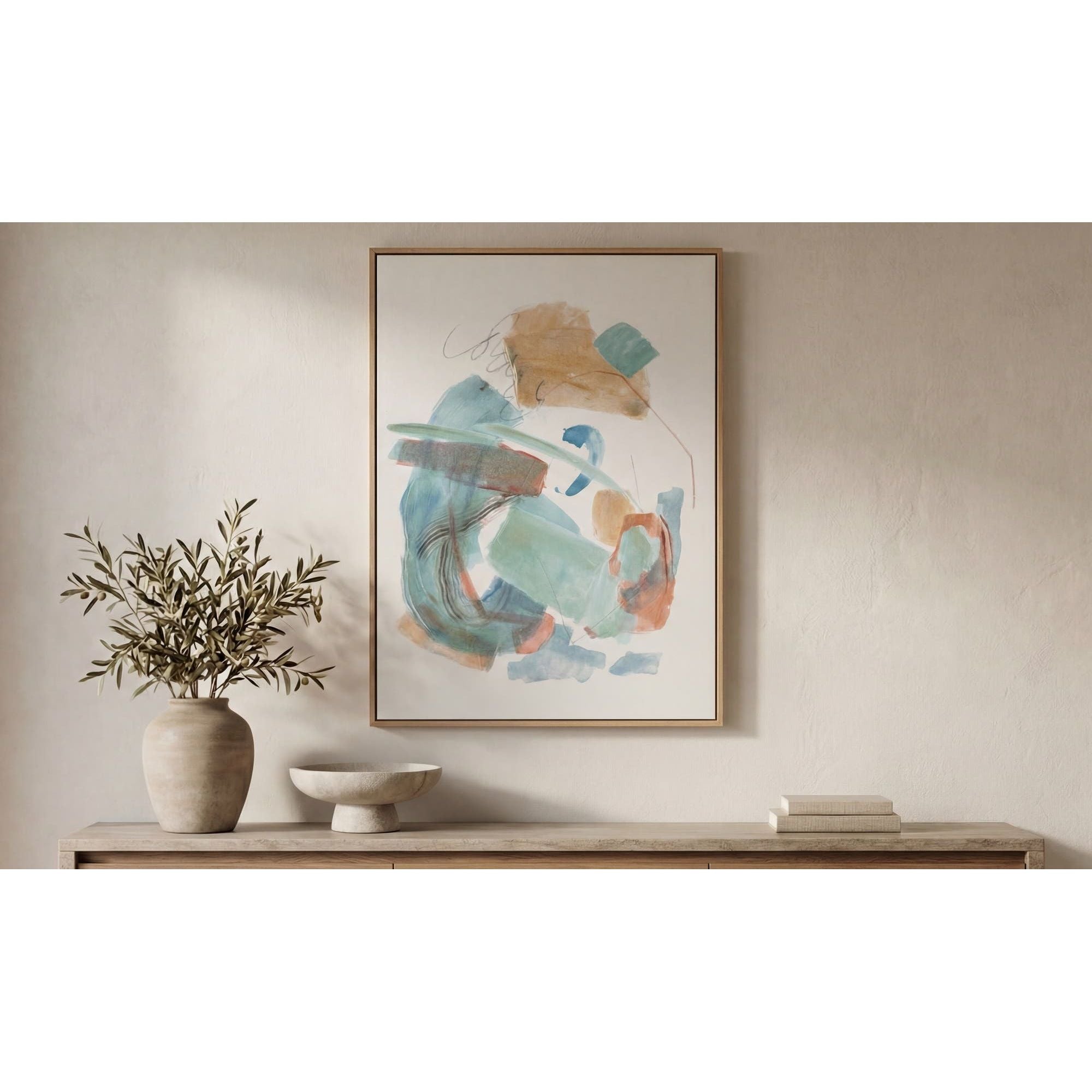Moe's Home Prose Framed Painting - Image 2