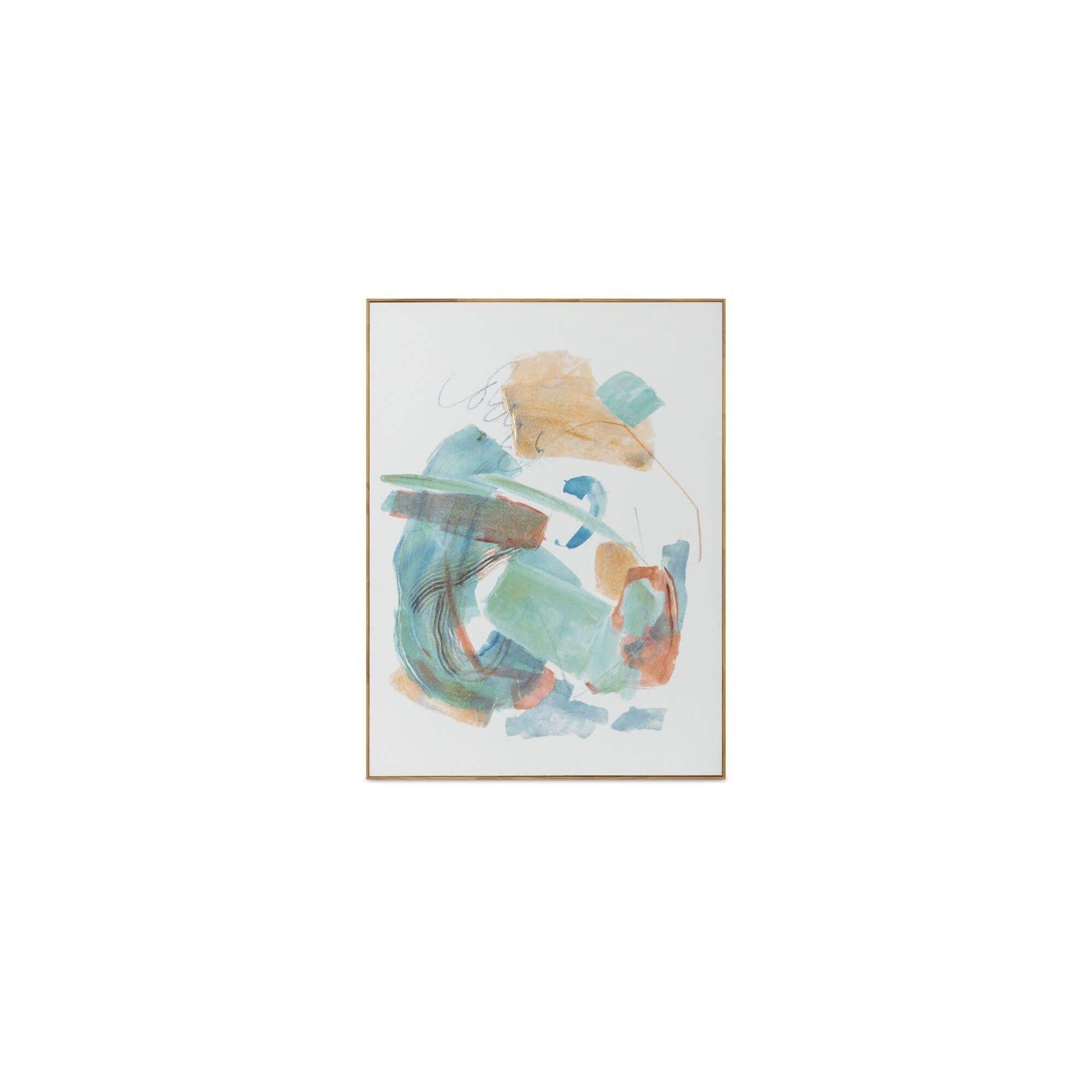 Moe's Home Prose Framed Painting - Image 1