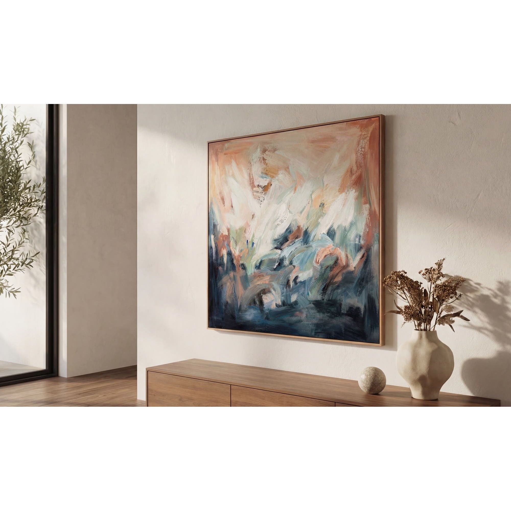 Moe's Home Splendor Framed Painting - Image 2