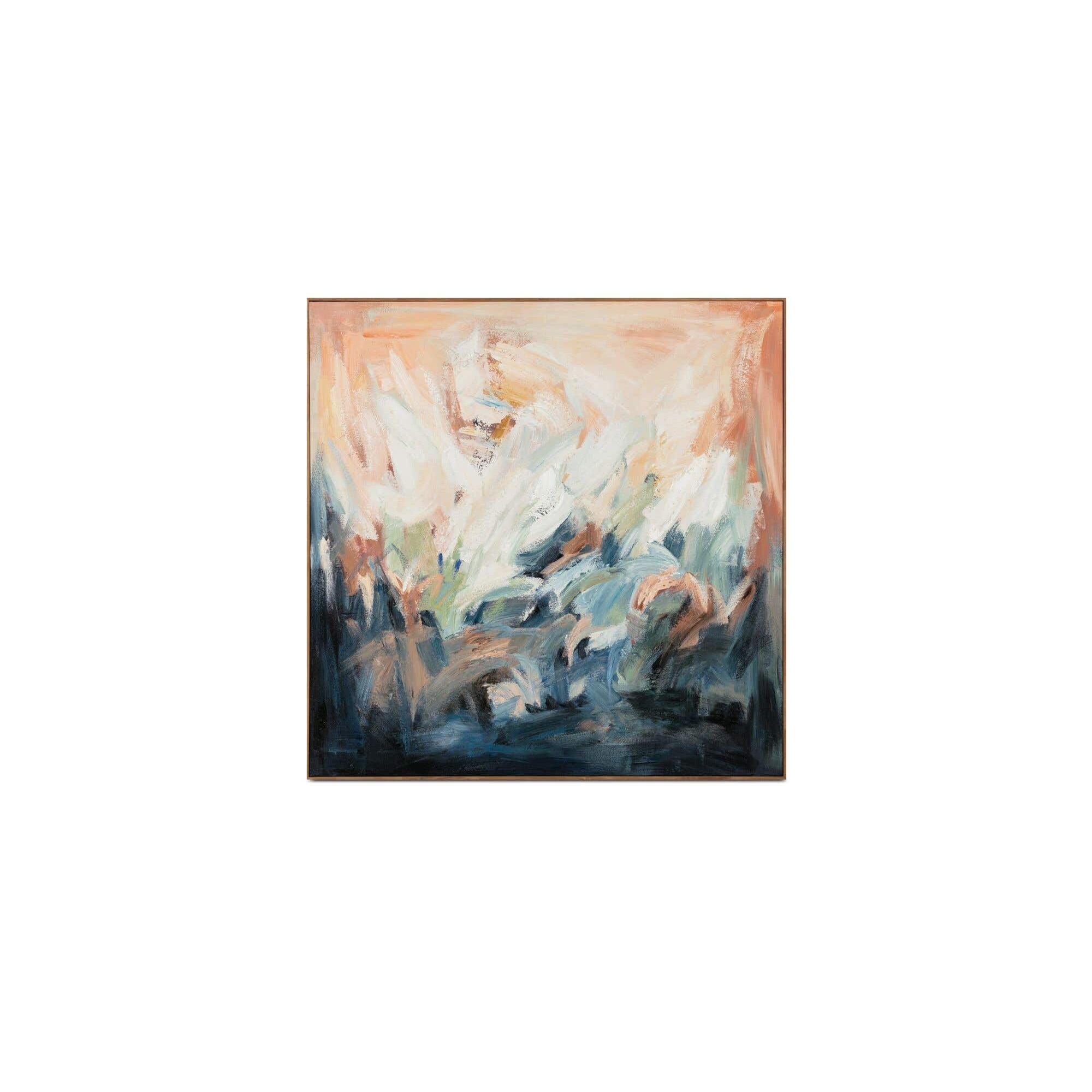 Moe's Home Splendor Framed Painting - Image 1