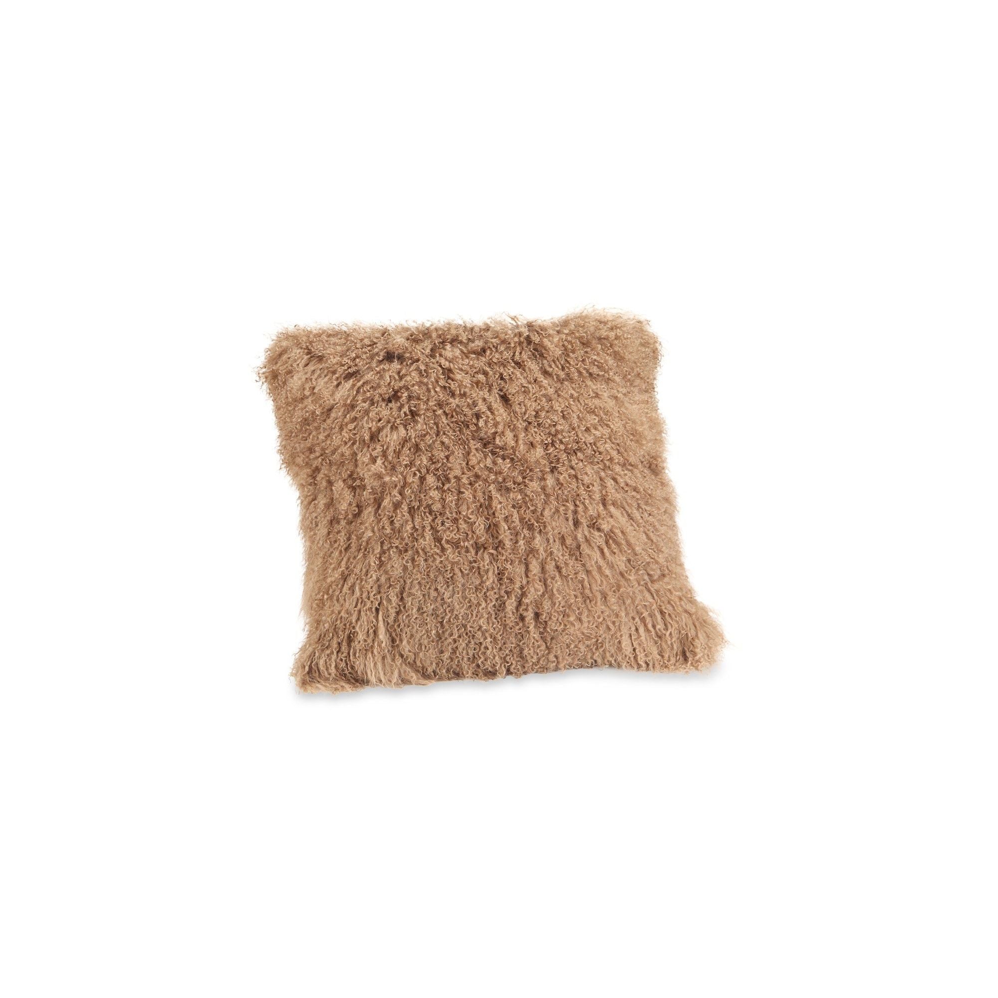 Moe's Home Lamb Fur Pillow Large - Image 3