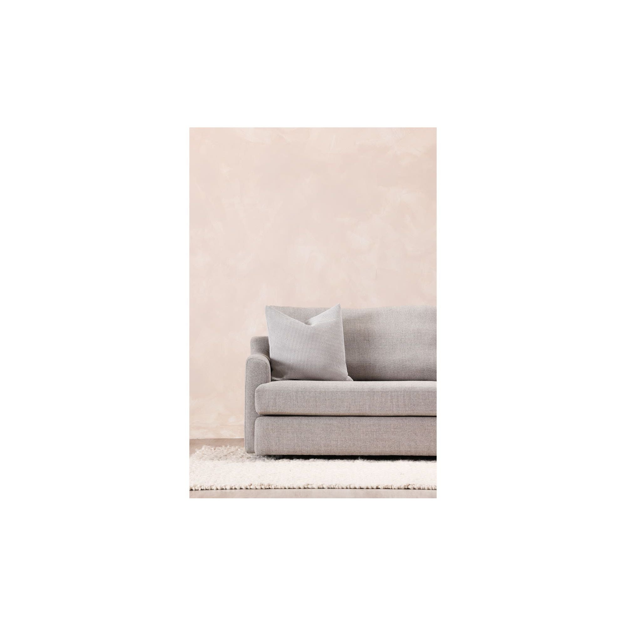 Moe's Home Dove Grey Ria Pillow - Image 2