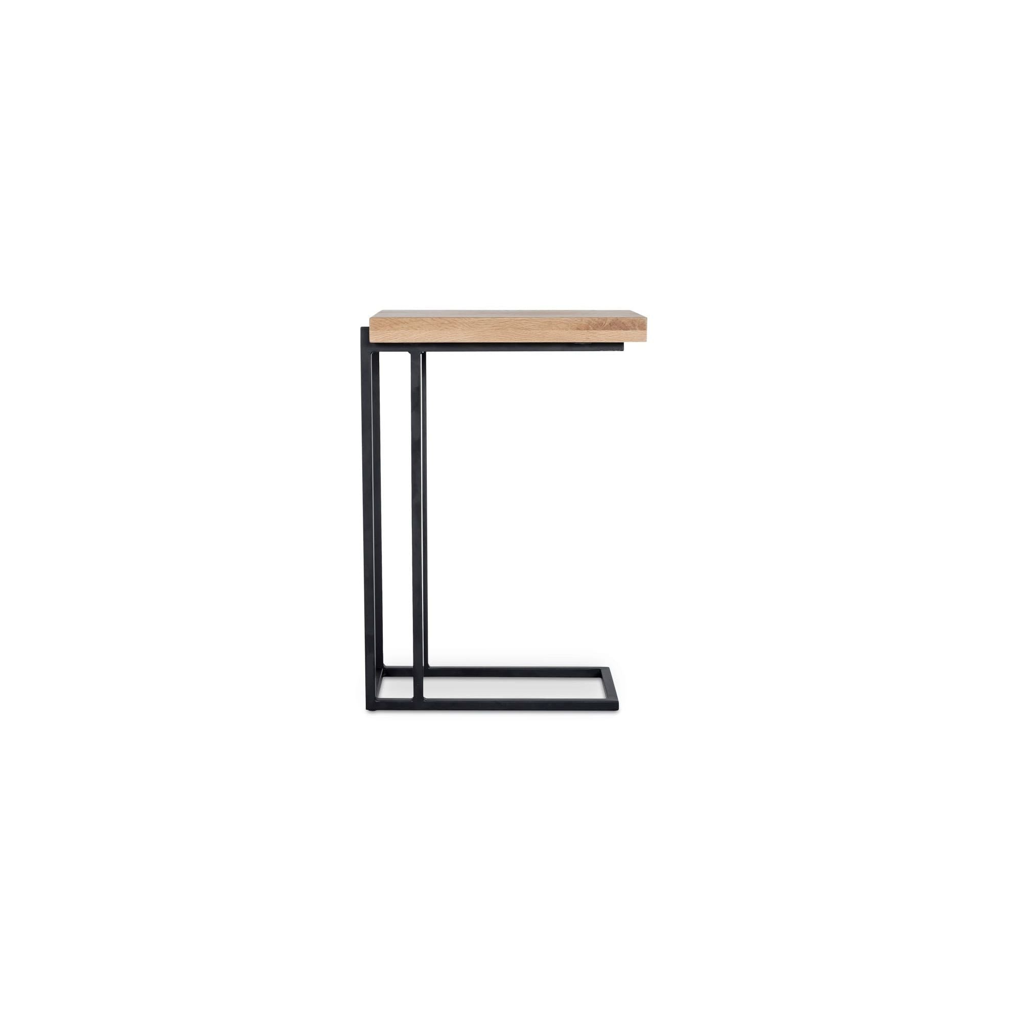 Moe's Home Collection Mila Natural C Shaped Side Table - Image 1