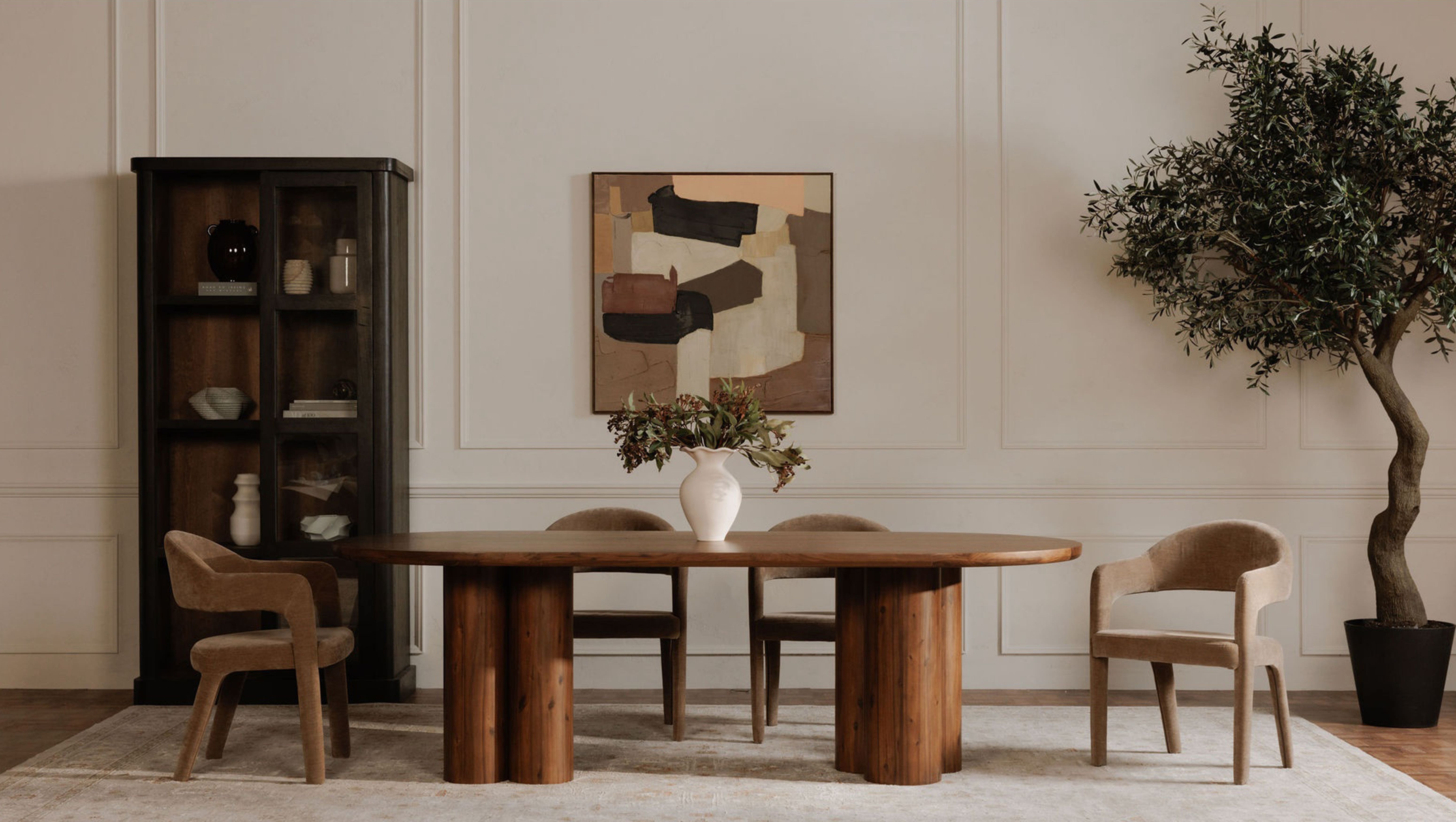 Moe's Home Martens Dining Chair Camel - Image 2