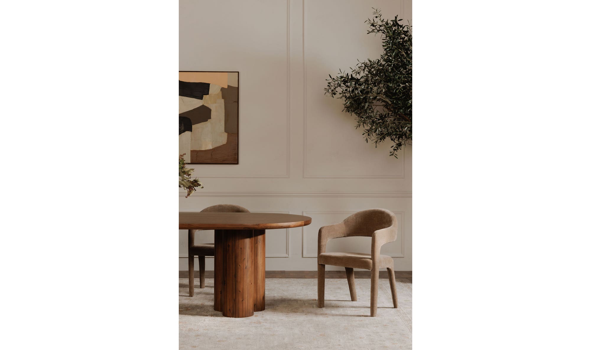 Moe's Home Martens Dining Chair Camel - Image 3